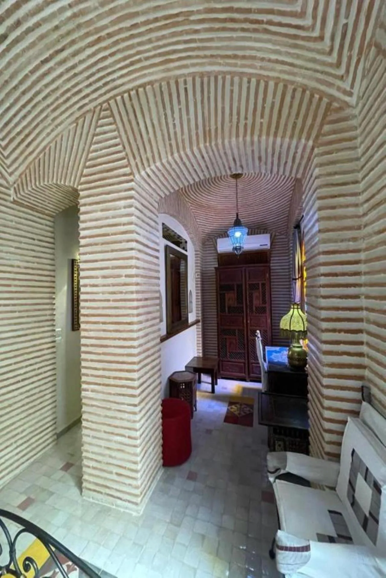 Seating area in Riad Maison Arabo-Andalouse