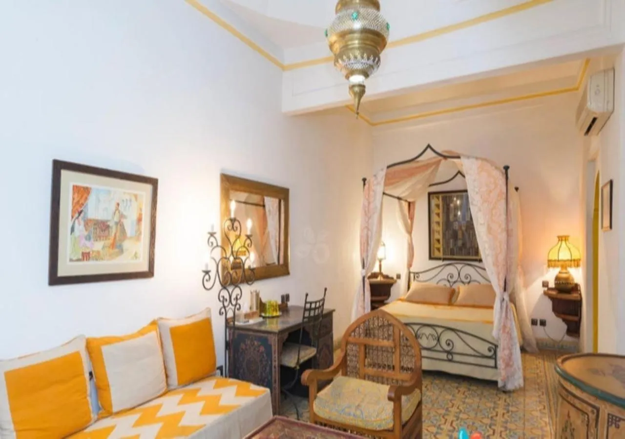 Photo of the whole room, Bed in Riad Maison Arabo-Andalouse