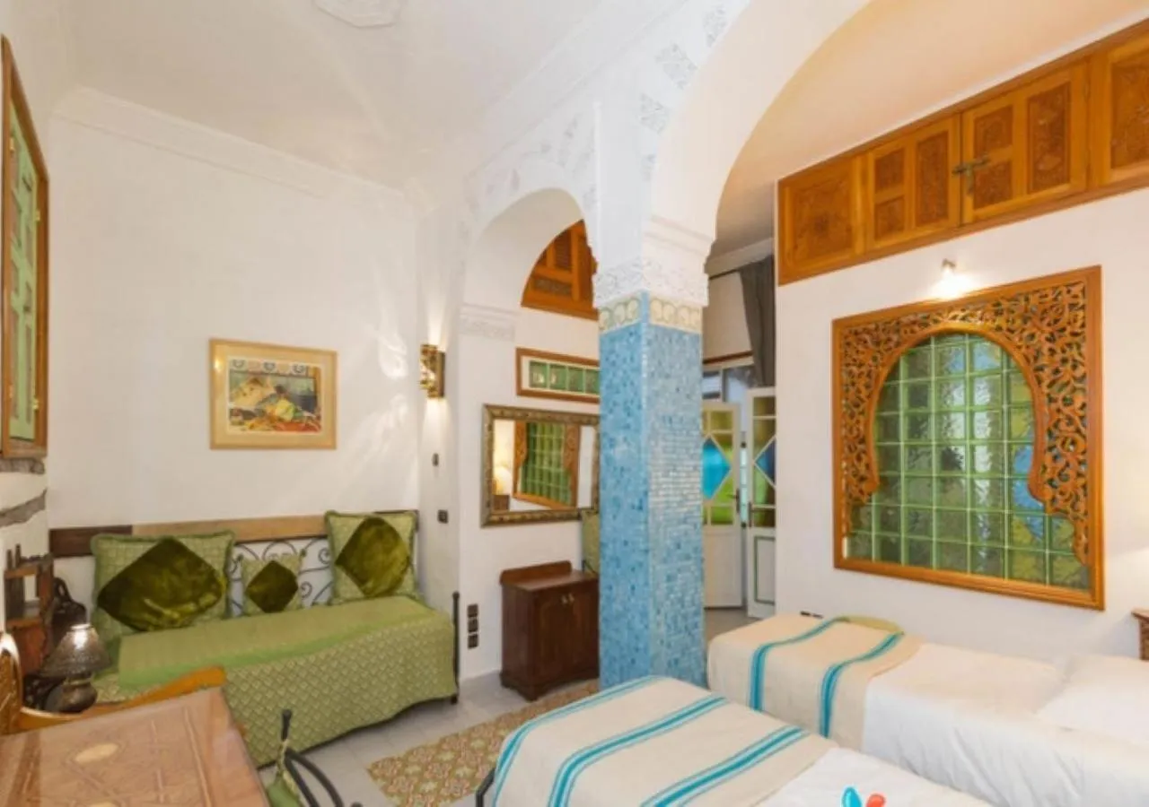 Photo of the whole room, Bed in Riad Maison Arabo-Andalouse