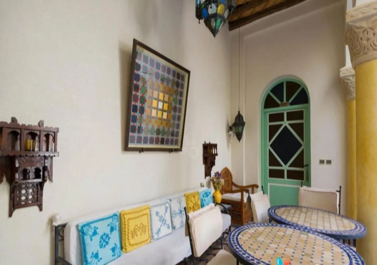View (from property/room), Bed in Riad Maison Arabo-Andalouse