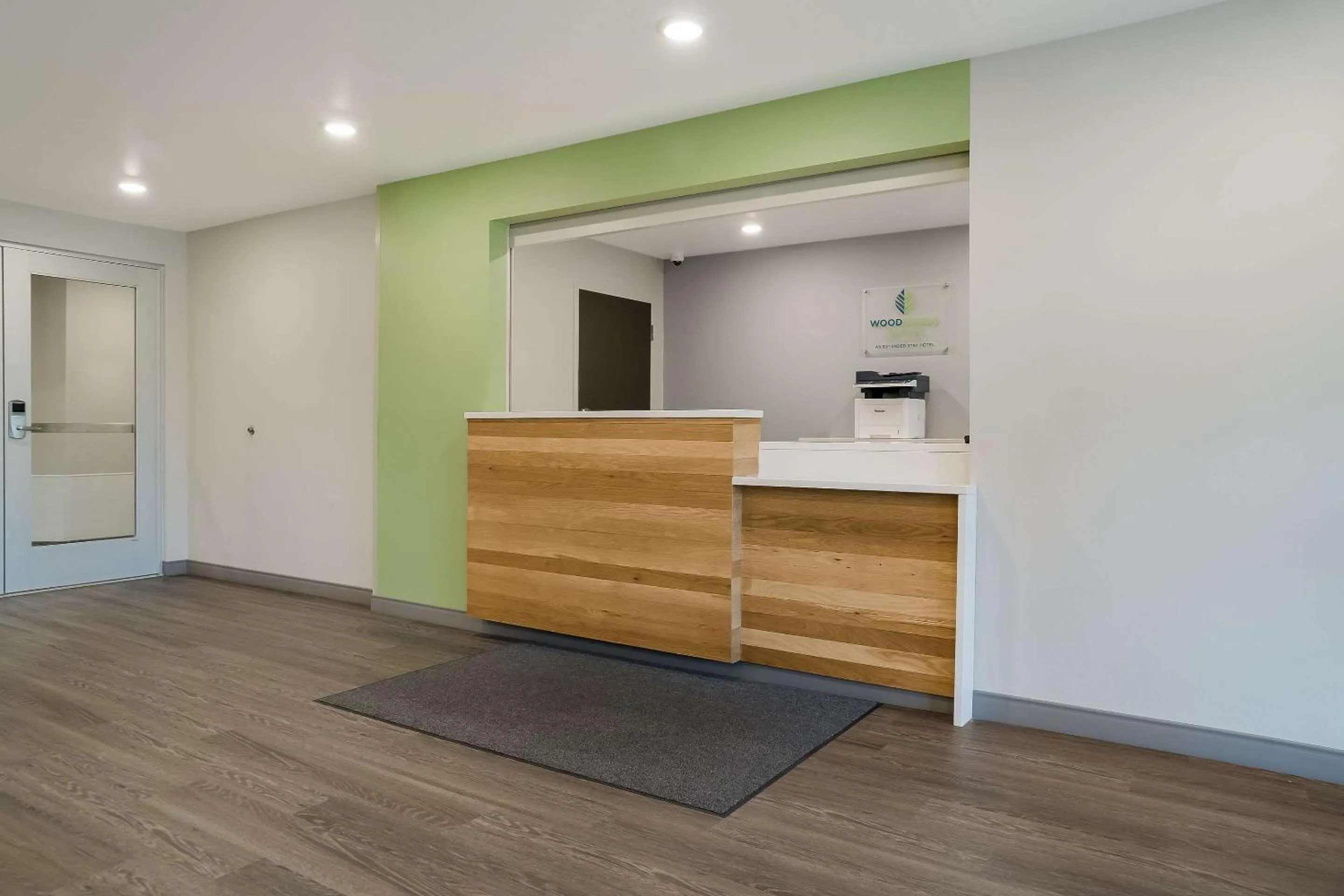 Lobby or reception in WoodSpring Suites Detroit Sterling Heights