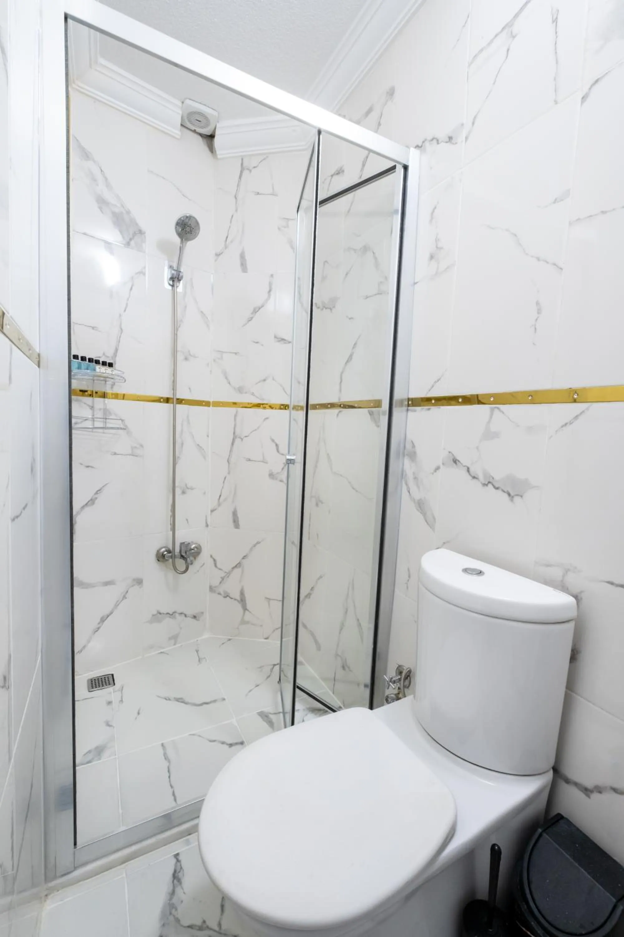 Shower in İSTANBLUE TAKSİM APART HOTEL
