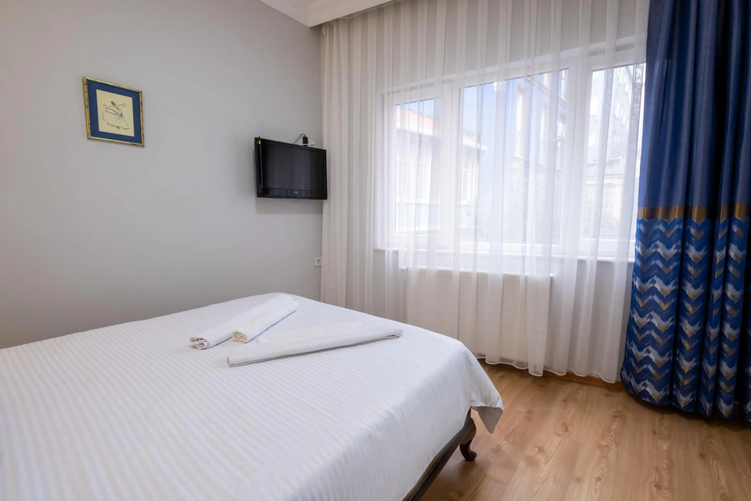 Bed in İSTANBLUE TAKSİM APART HOTEL