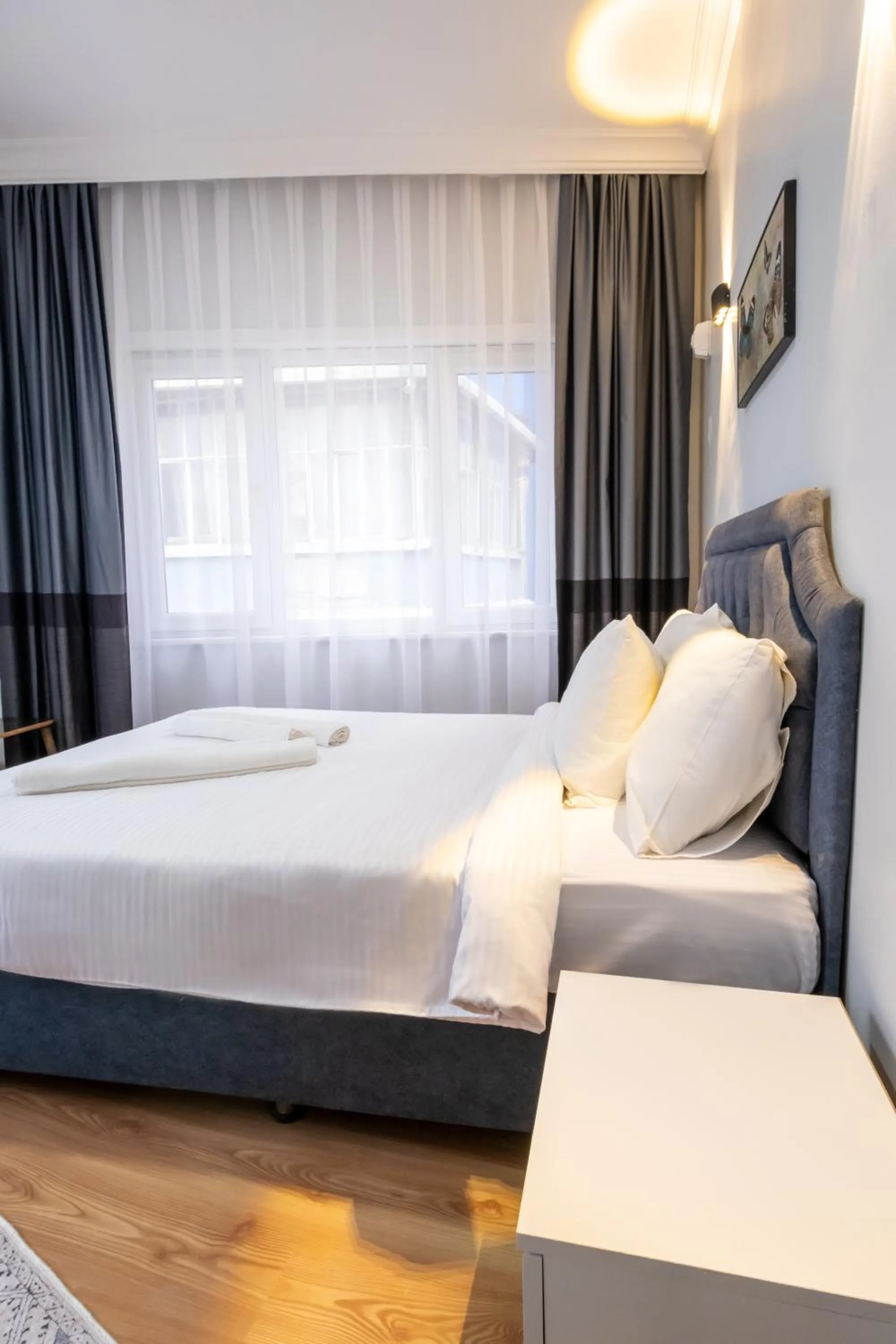 Bed in İSTANBLUE TAKSİM APART HOTEL