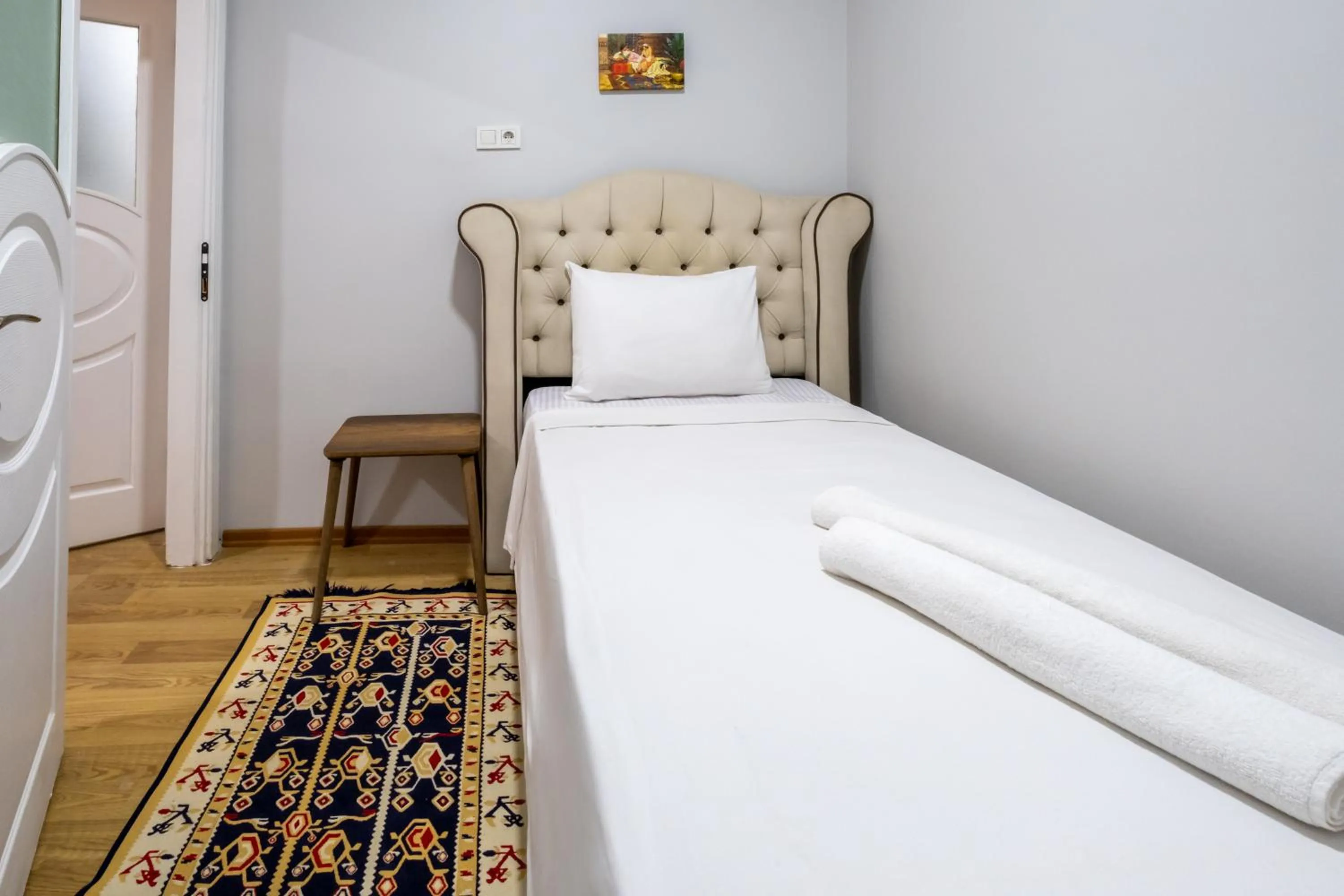 Bed in İSTANBLUE TAKSİM APART HOTEL