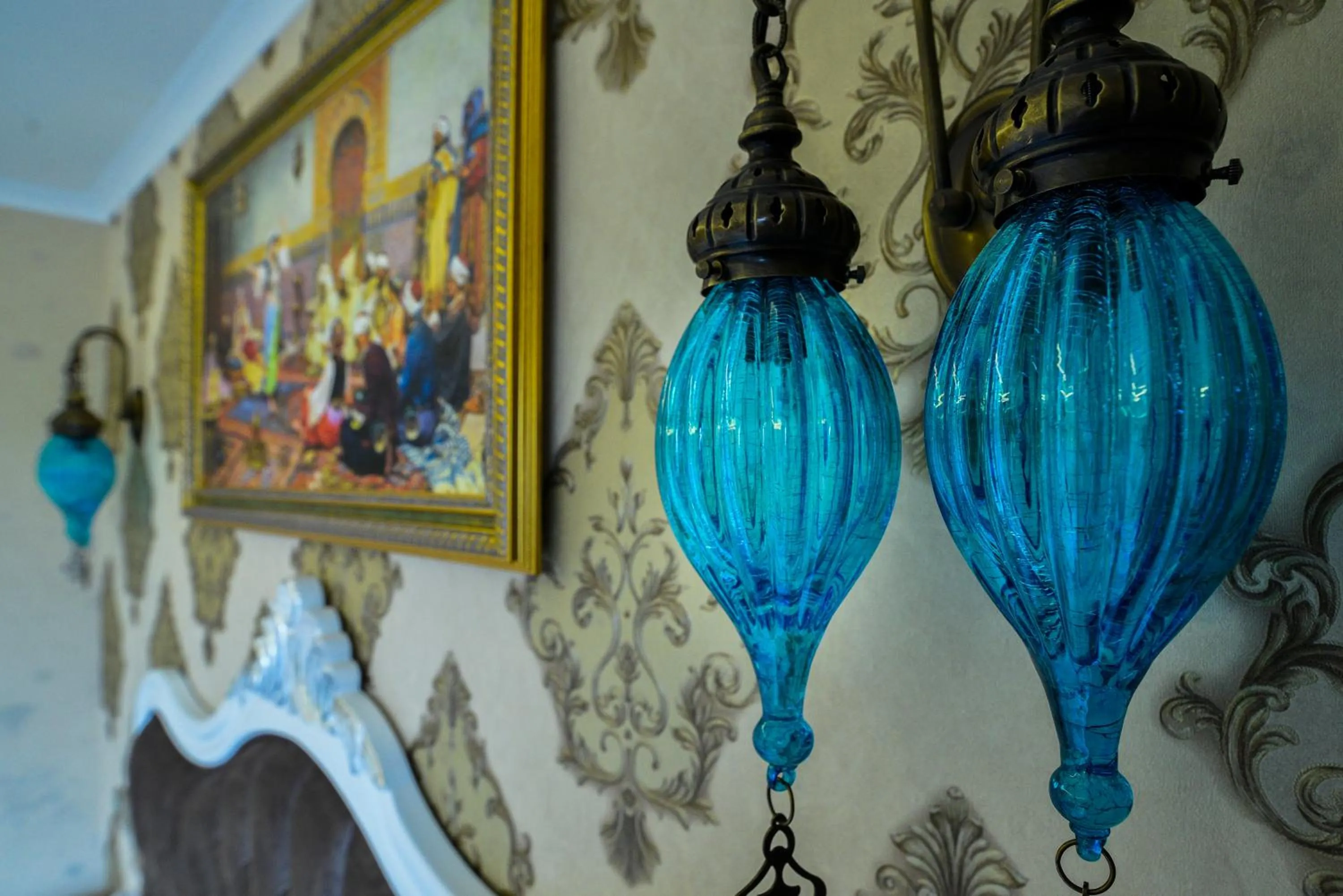 Decorative detail in Hotel Bon Hagia Sophia