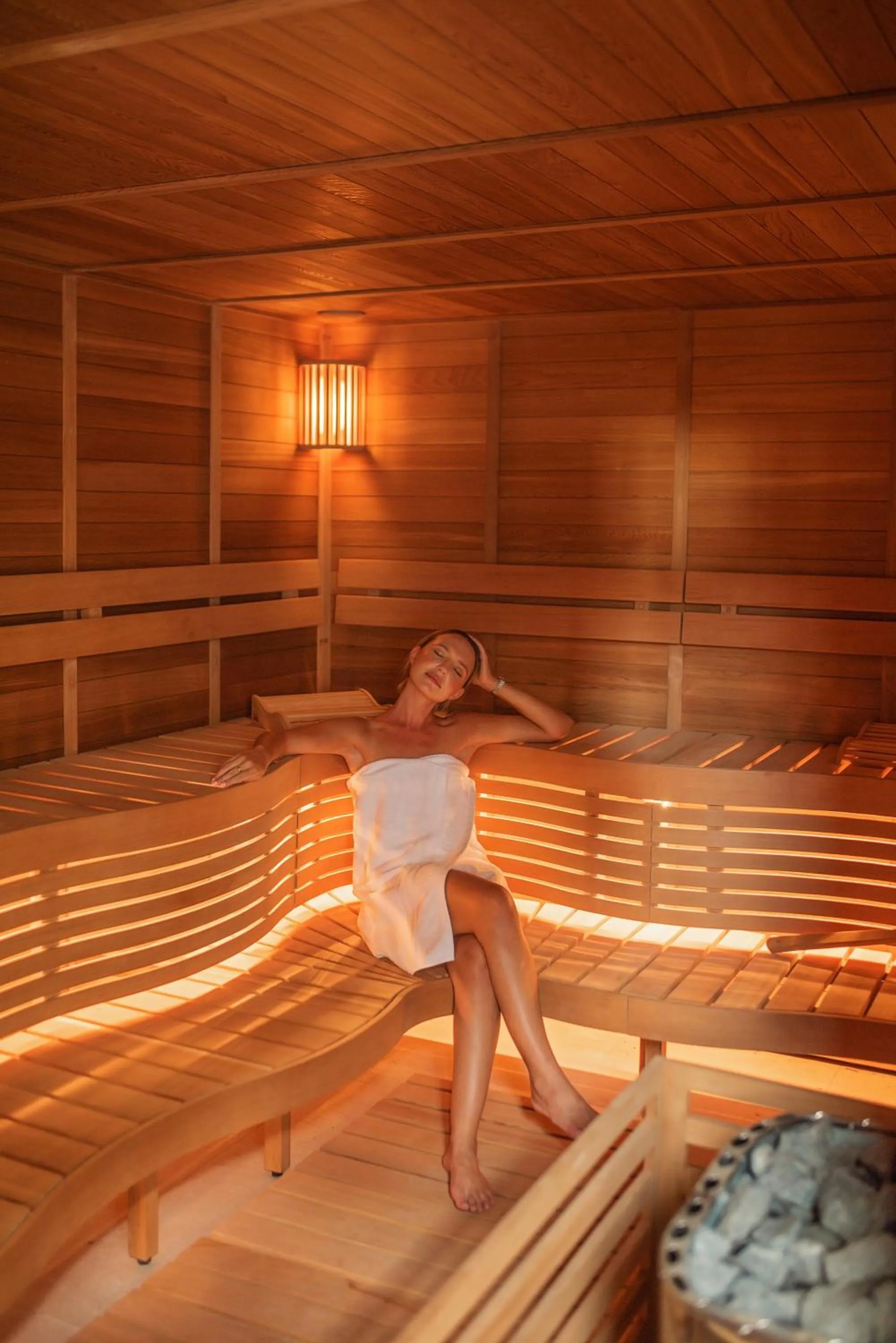Sauna in Le Meridien Ile Maurice