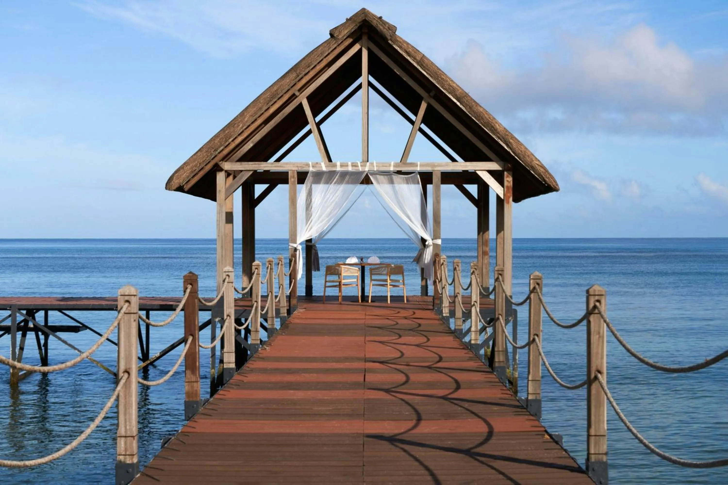 Breakfast in Le Meridien Ile Maurice