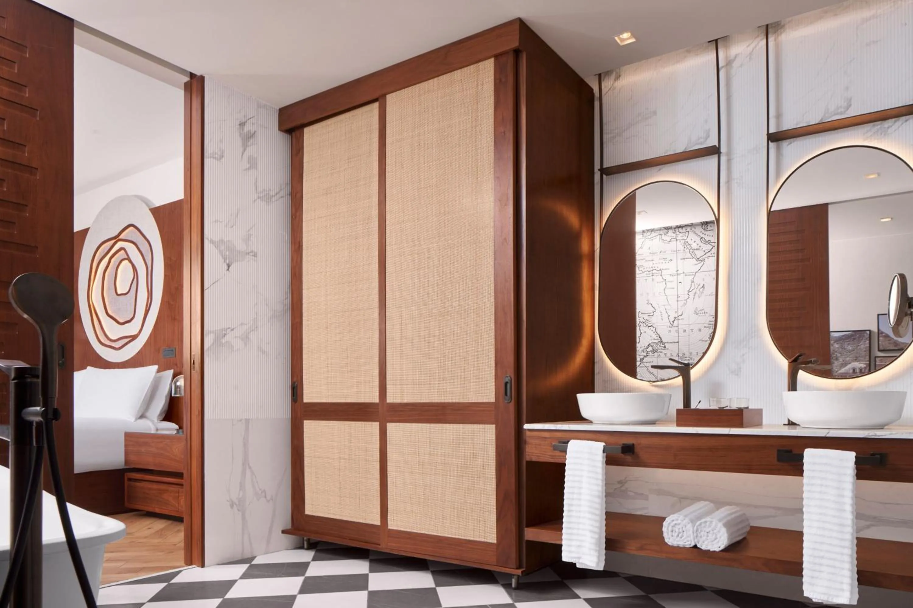 Bathroom in Le Meridien Ile Maurice