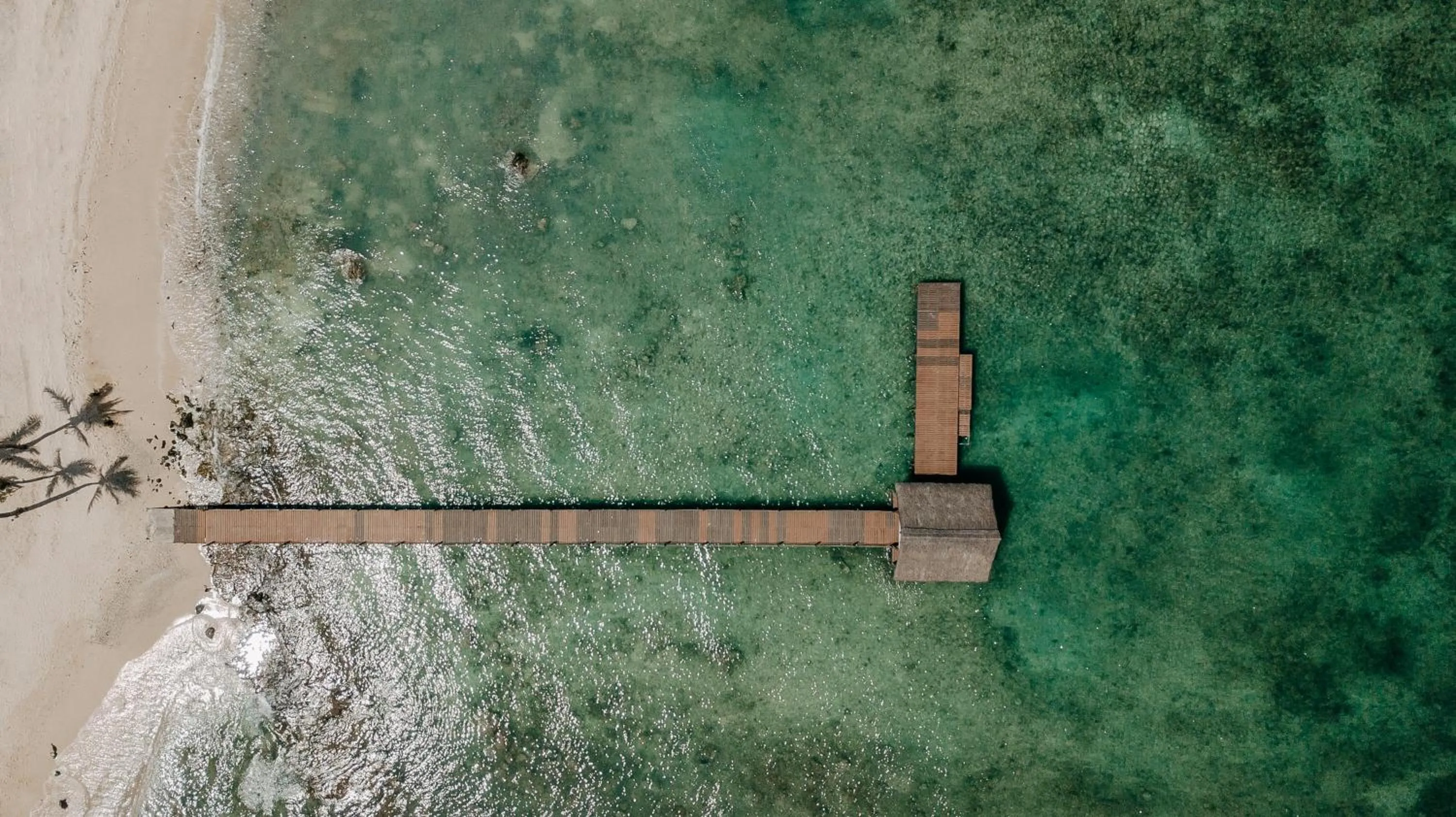 Bird's eye view in Le Meridien Ile Maurice