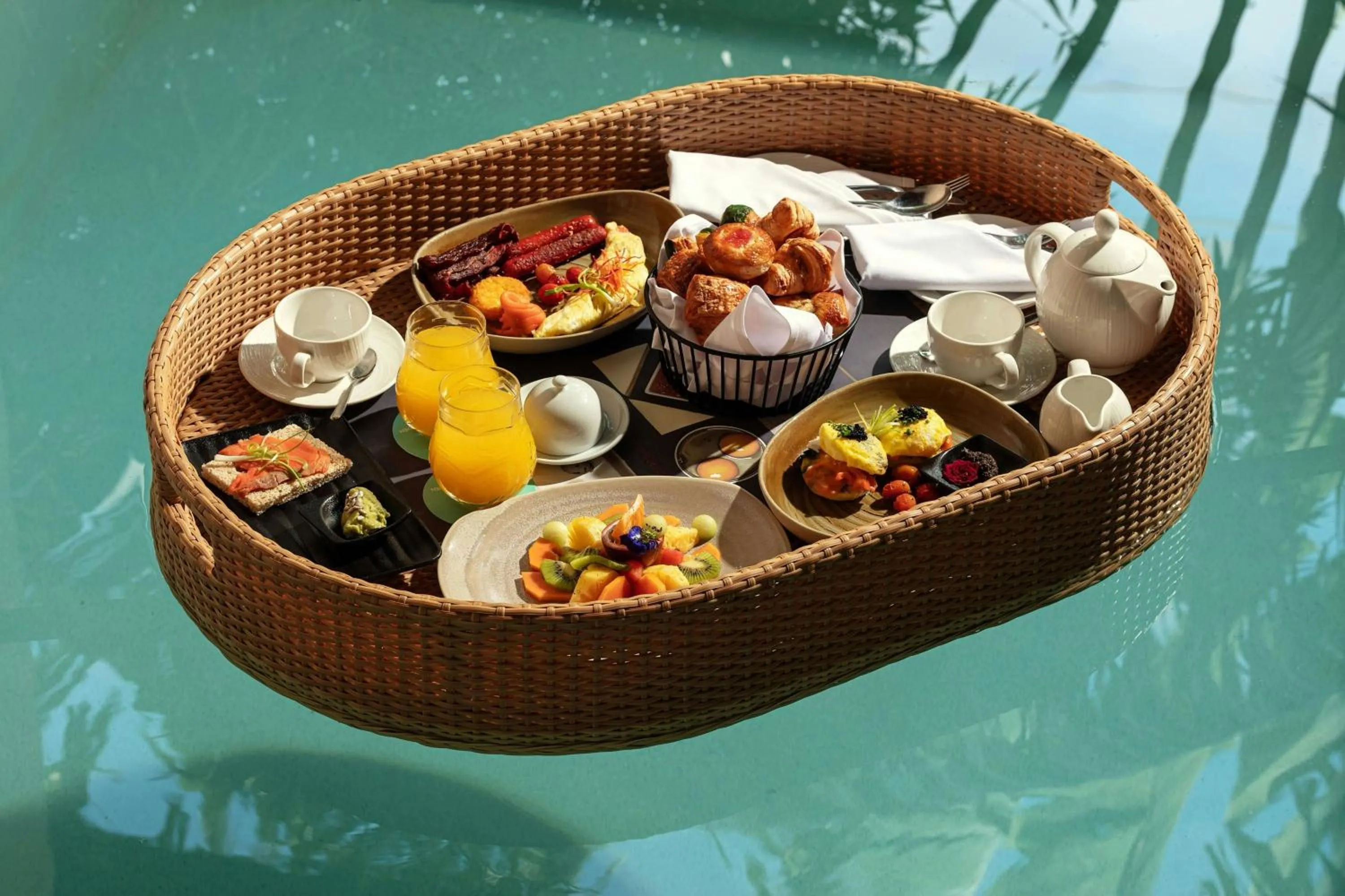 Breakfast in Le Meridien Ile Maurice