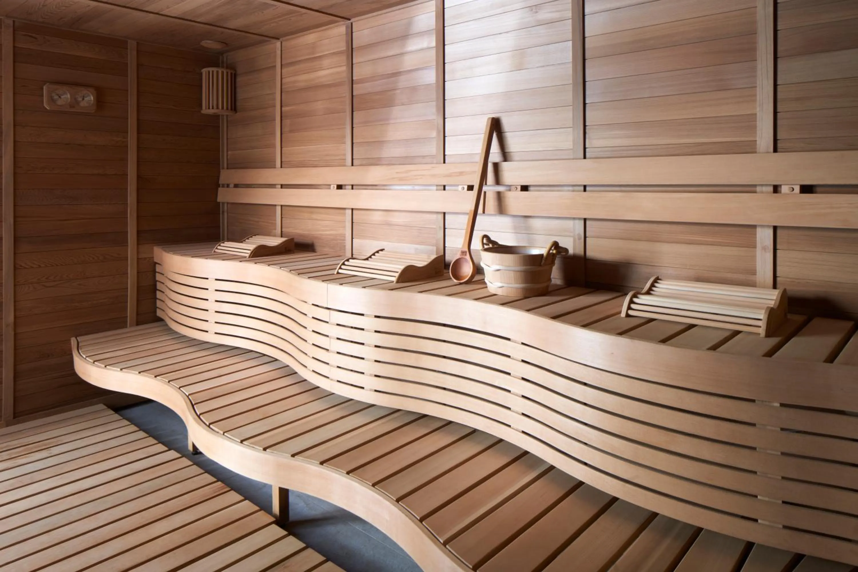 Sauna in Le Meridien Ile Maurice