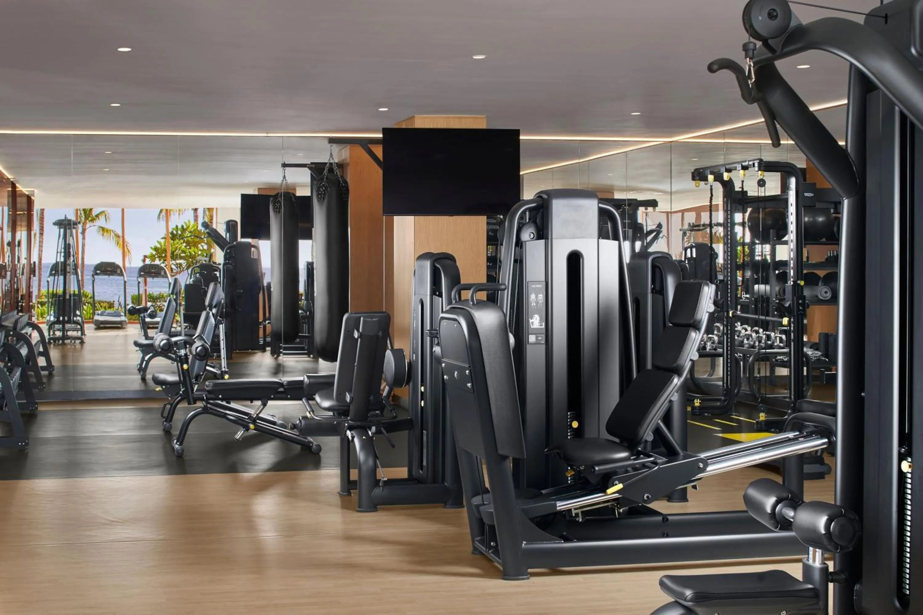 Fitness centre/facilities in Le Meridien Ile Maurice