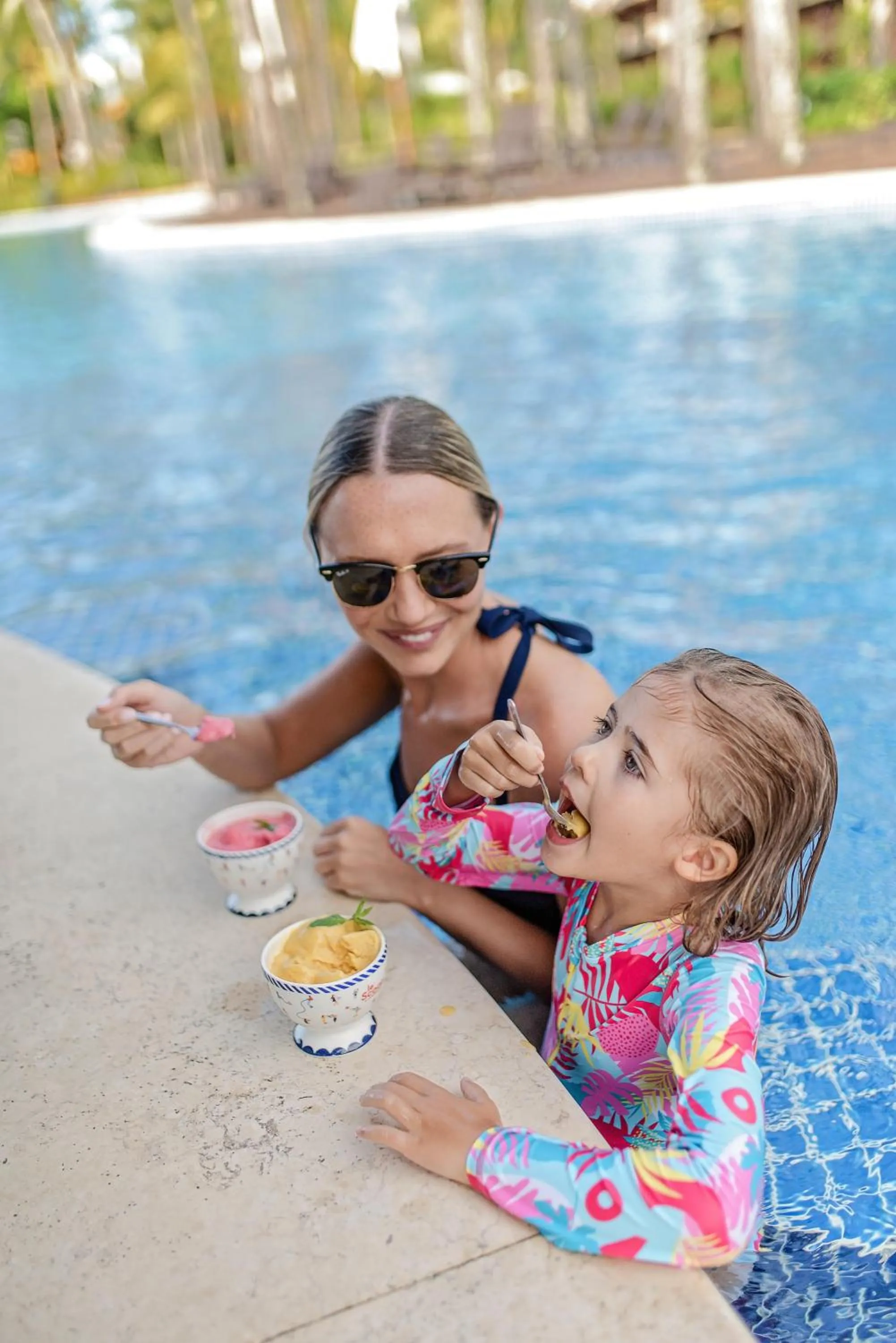 Family in Le Meridien Ile Maurice