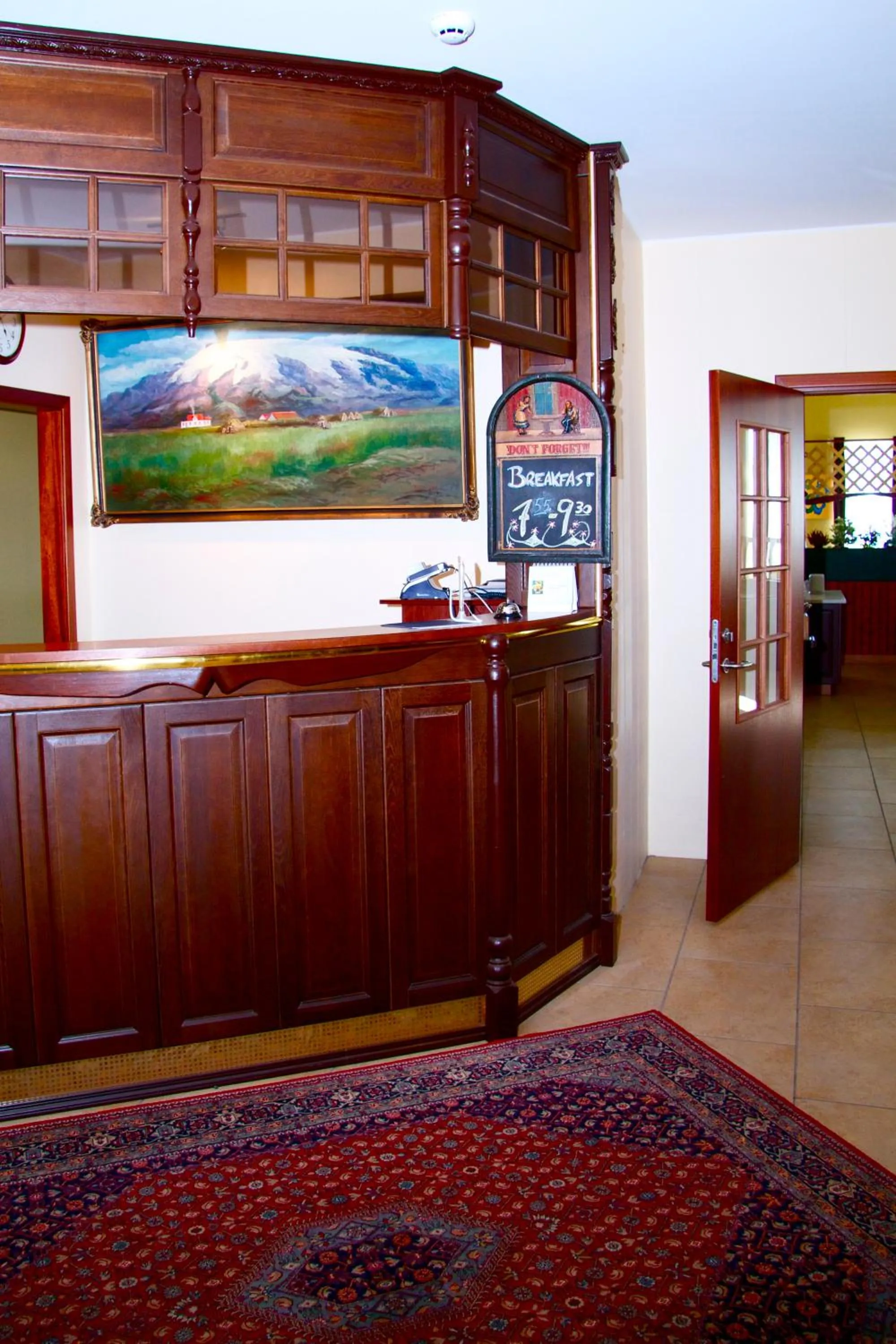 Lobby or reception in Hotel Vogar