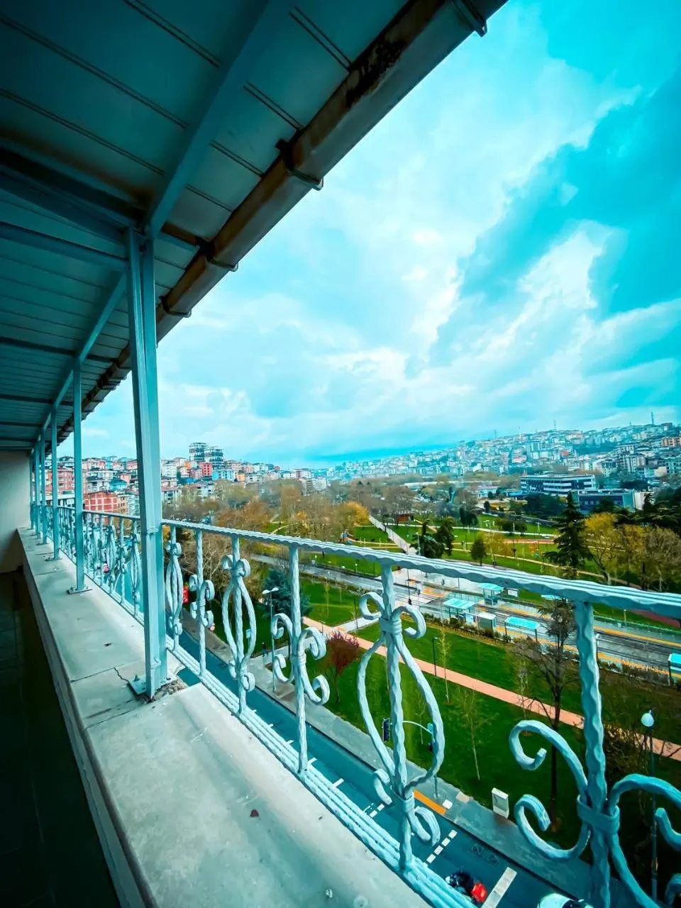 Garden view in Eyüpsultan ABS Suites