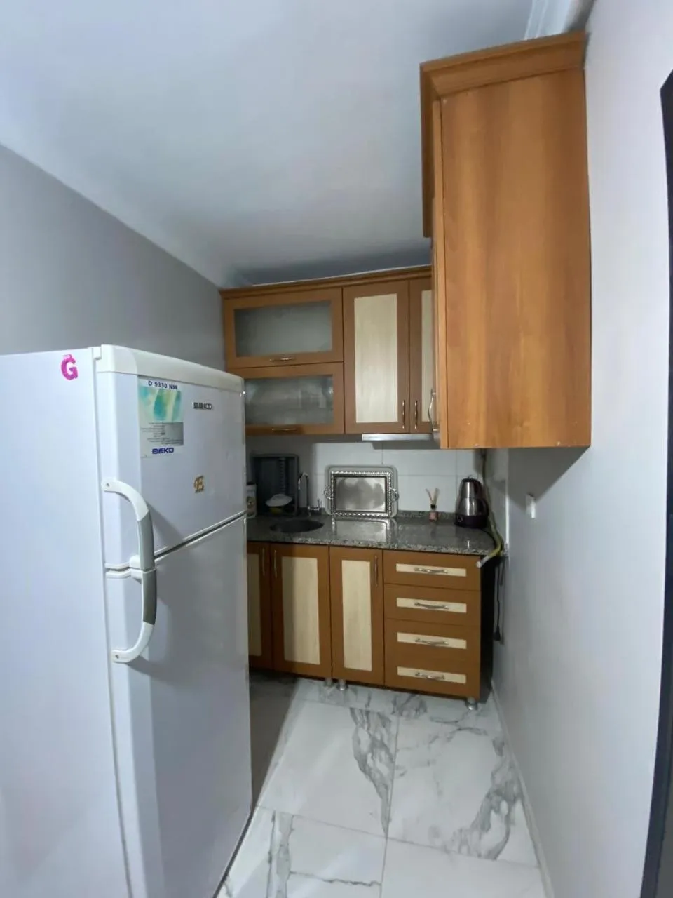 Kitchen or kitchenette in Eyüpsultan ABS Suites