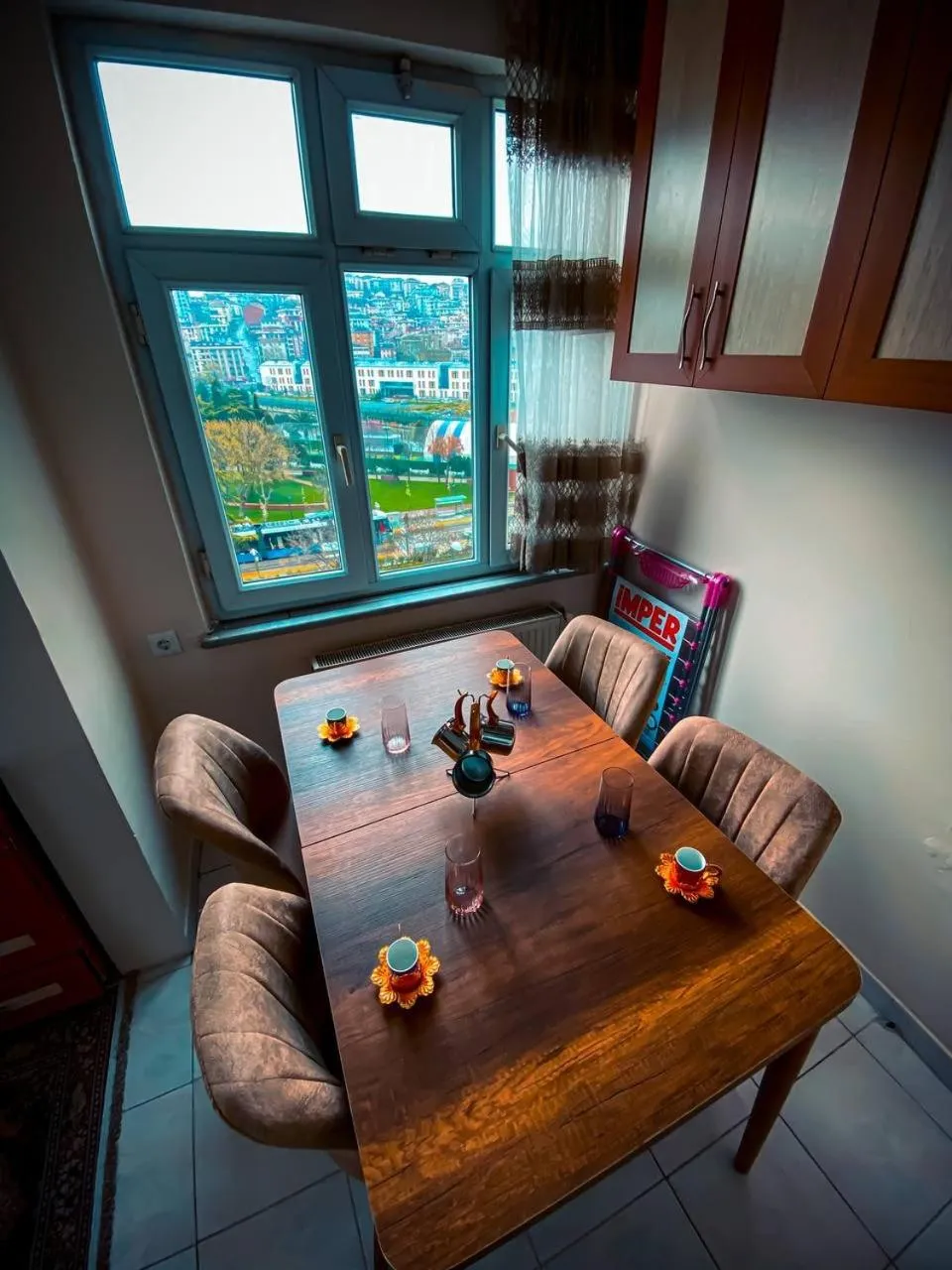 Balcony/Terrace in Eyüpsultan ABS Suites