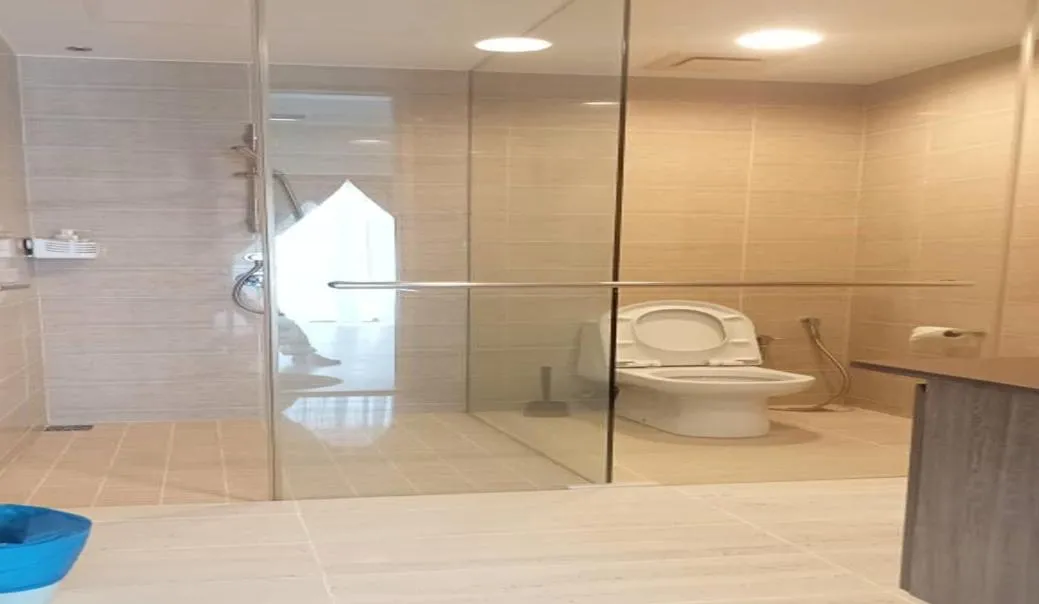 Bathroom in By The Sea Batu Ferringhi