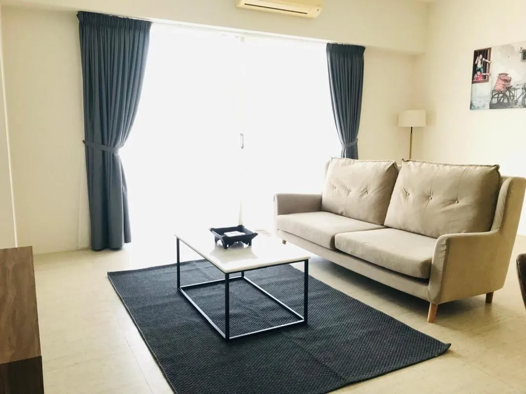 Living room in By The Sea Batu Ferringhi