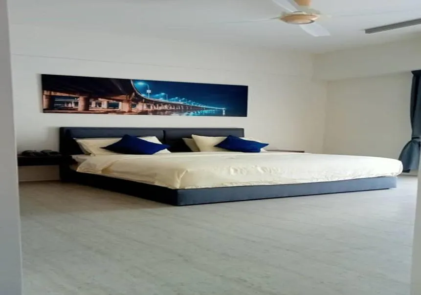 Bedroom, Bed in By The Sea Batu Ferringhi