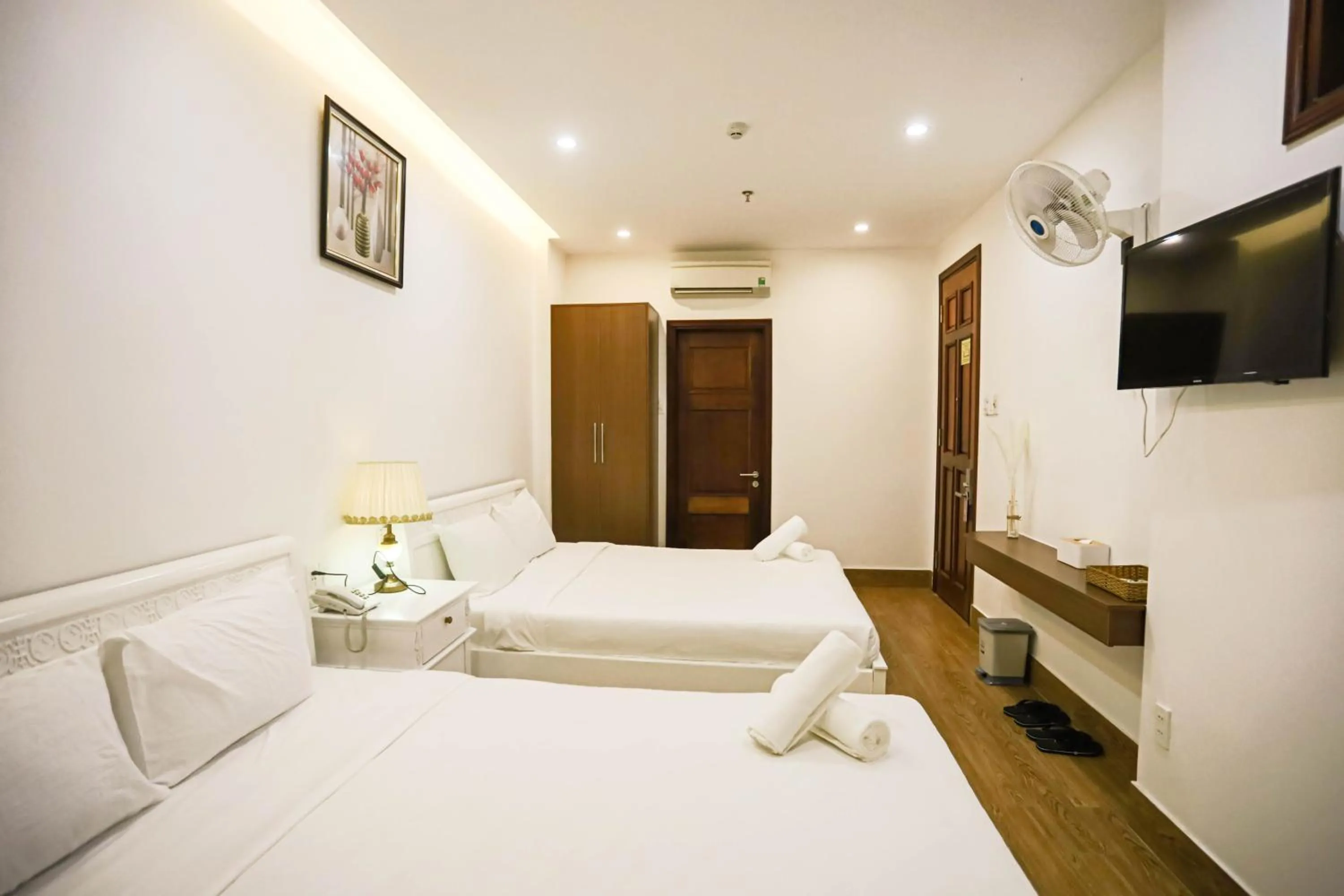 Bed in SeaColor Beachstay Danang Hotel by Haviland