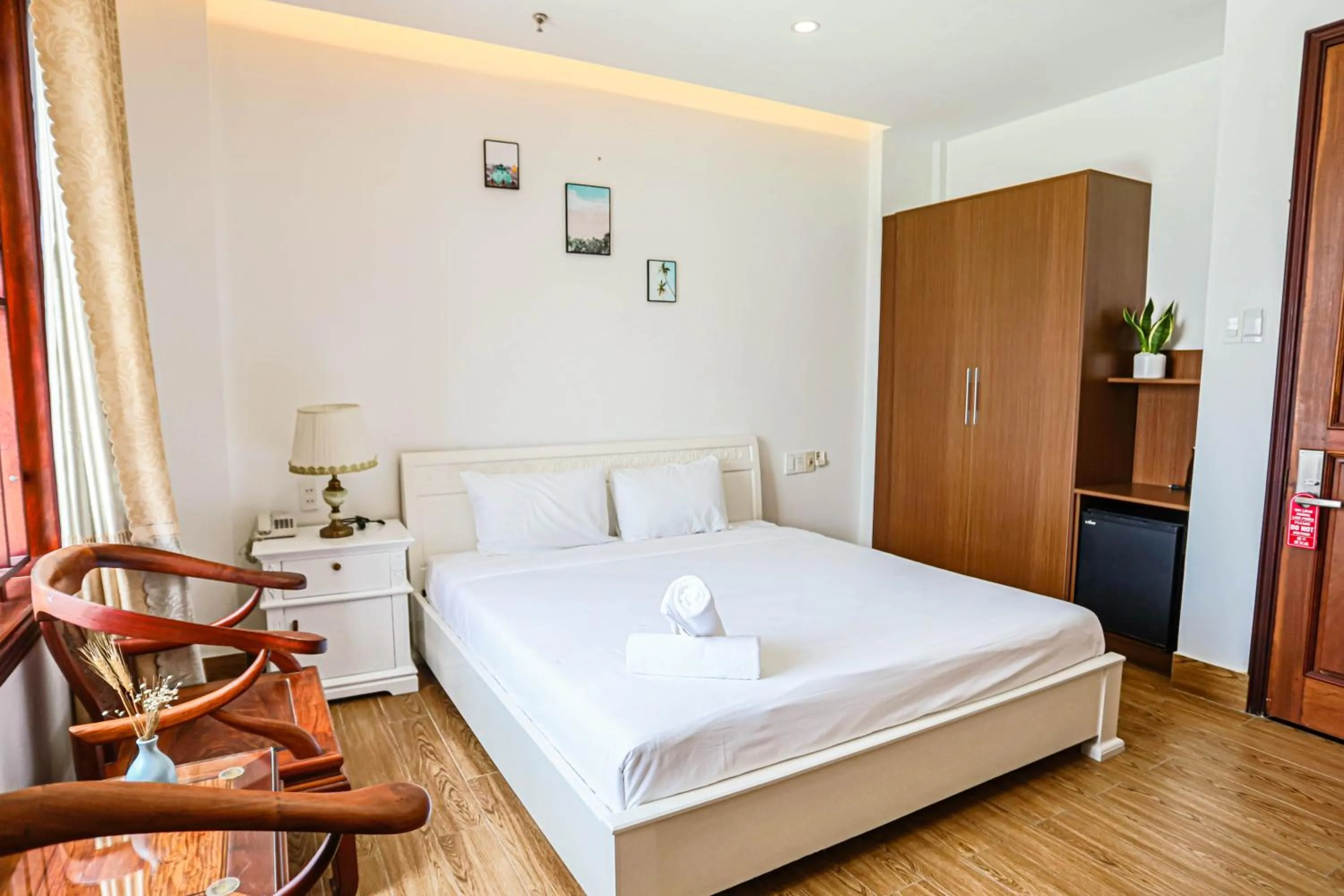 Bed in SeaColor Beachstay Danang Hotel by Haviland