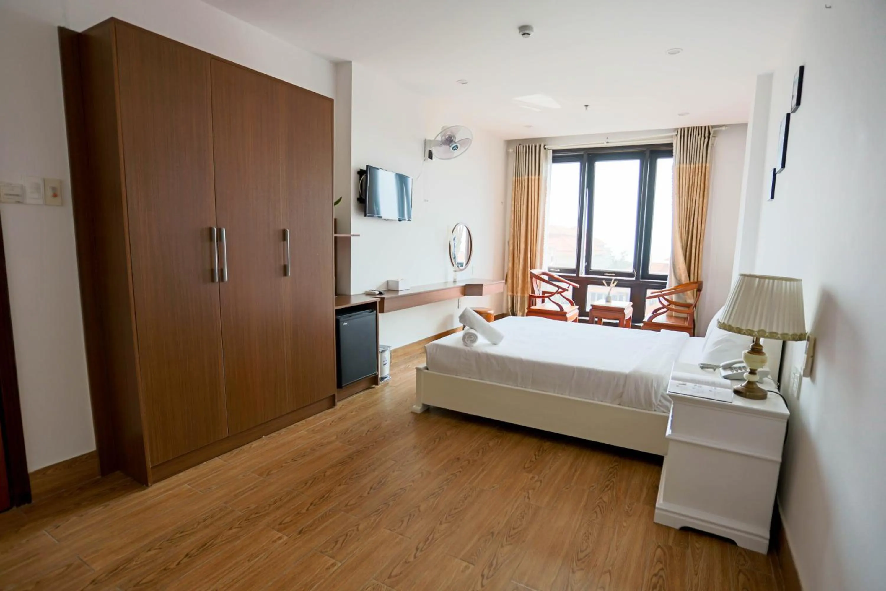 Bed in SeaColor Beachstay Danang Hotel by Haviland