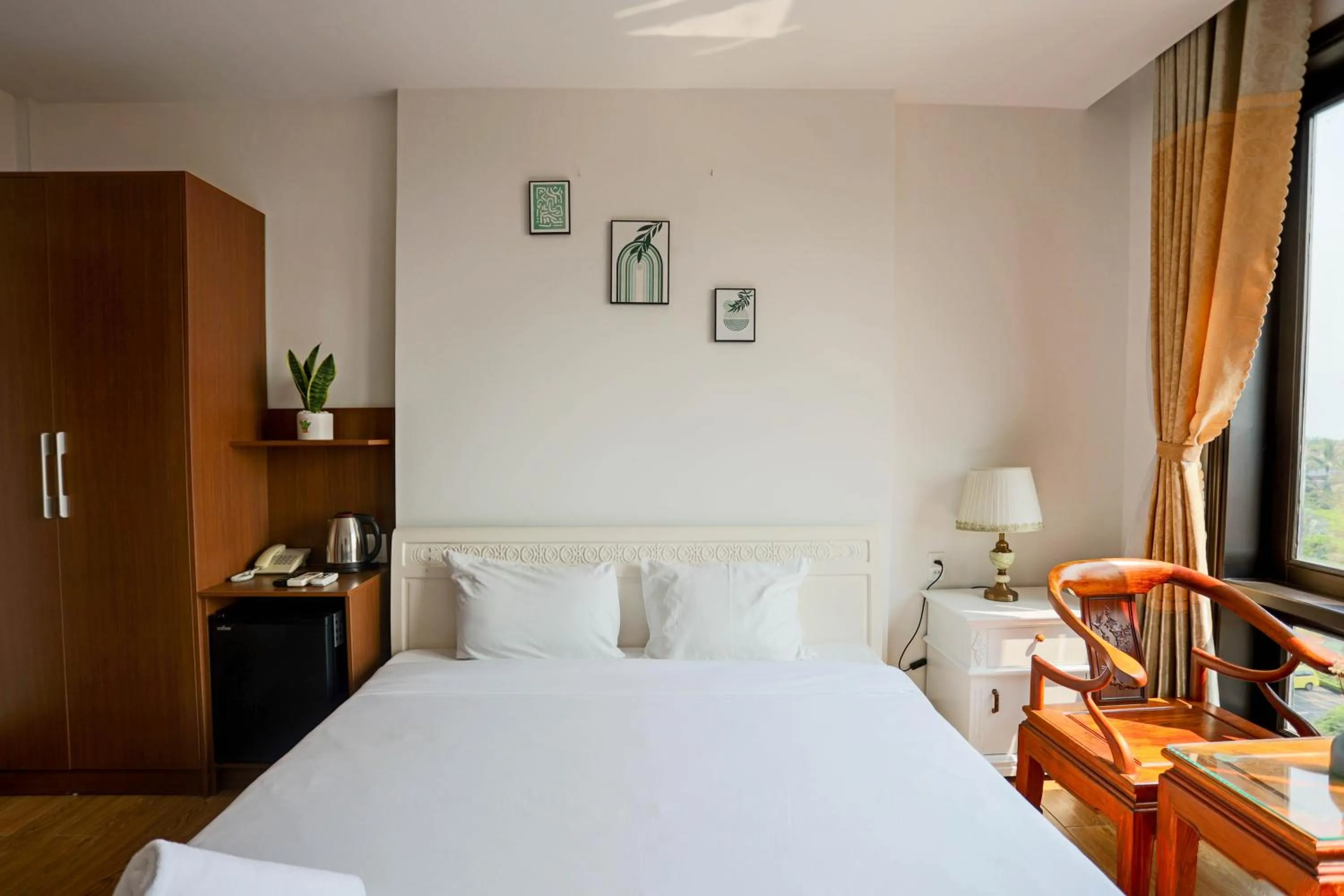 Bed in SeaColor Beachstay Danang Hotel by Haviland