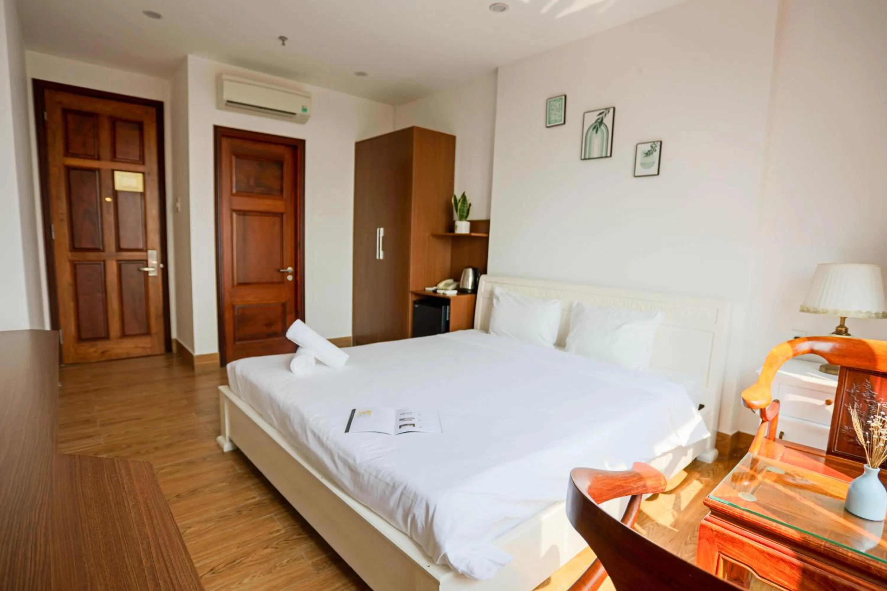 Bed in SeaColor Beachstay Danang Hotel by Haviland