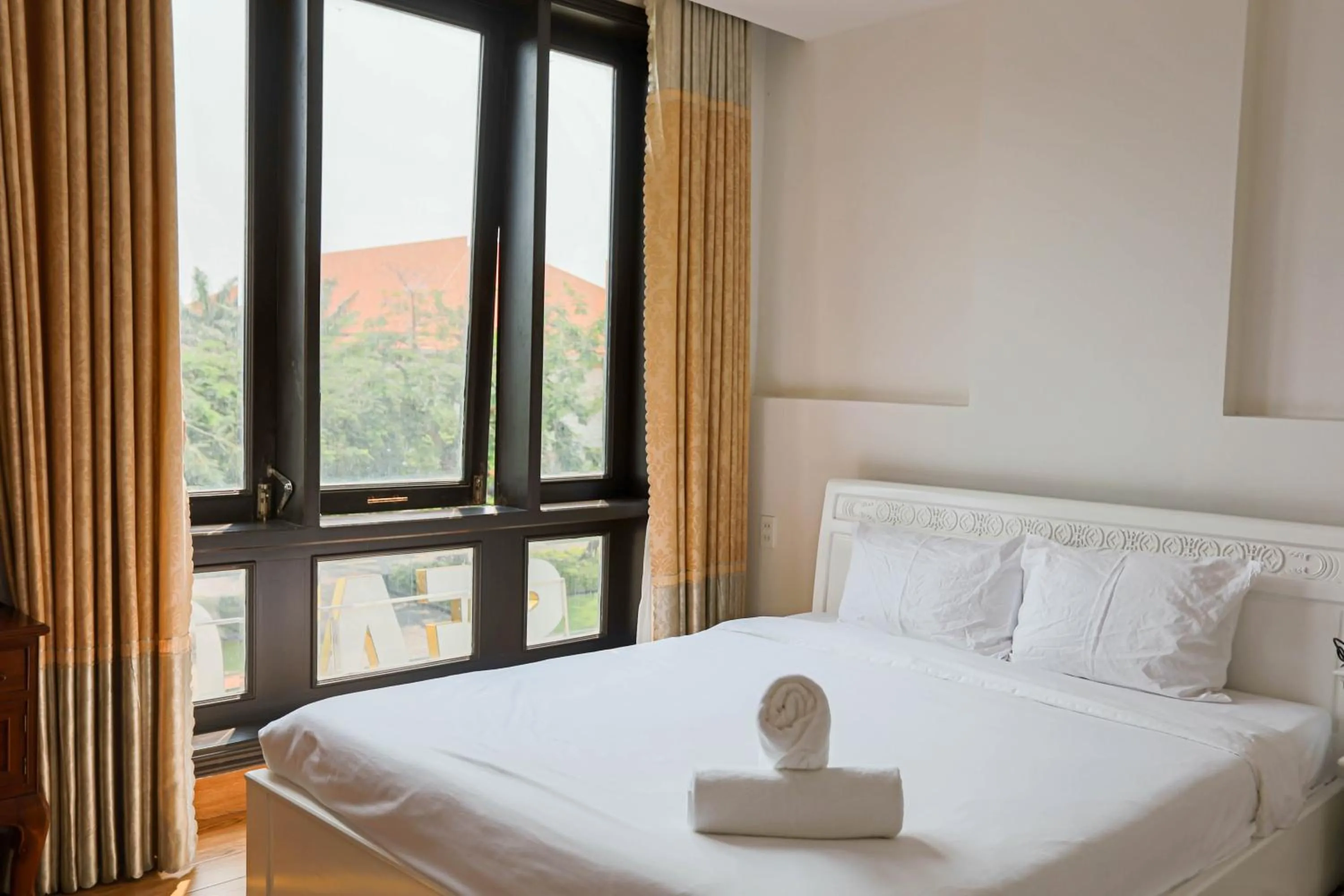 Bed in SeaColor Beachstay Danang Hotel by Haviland