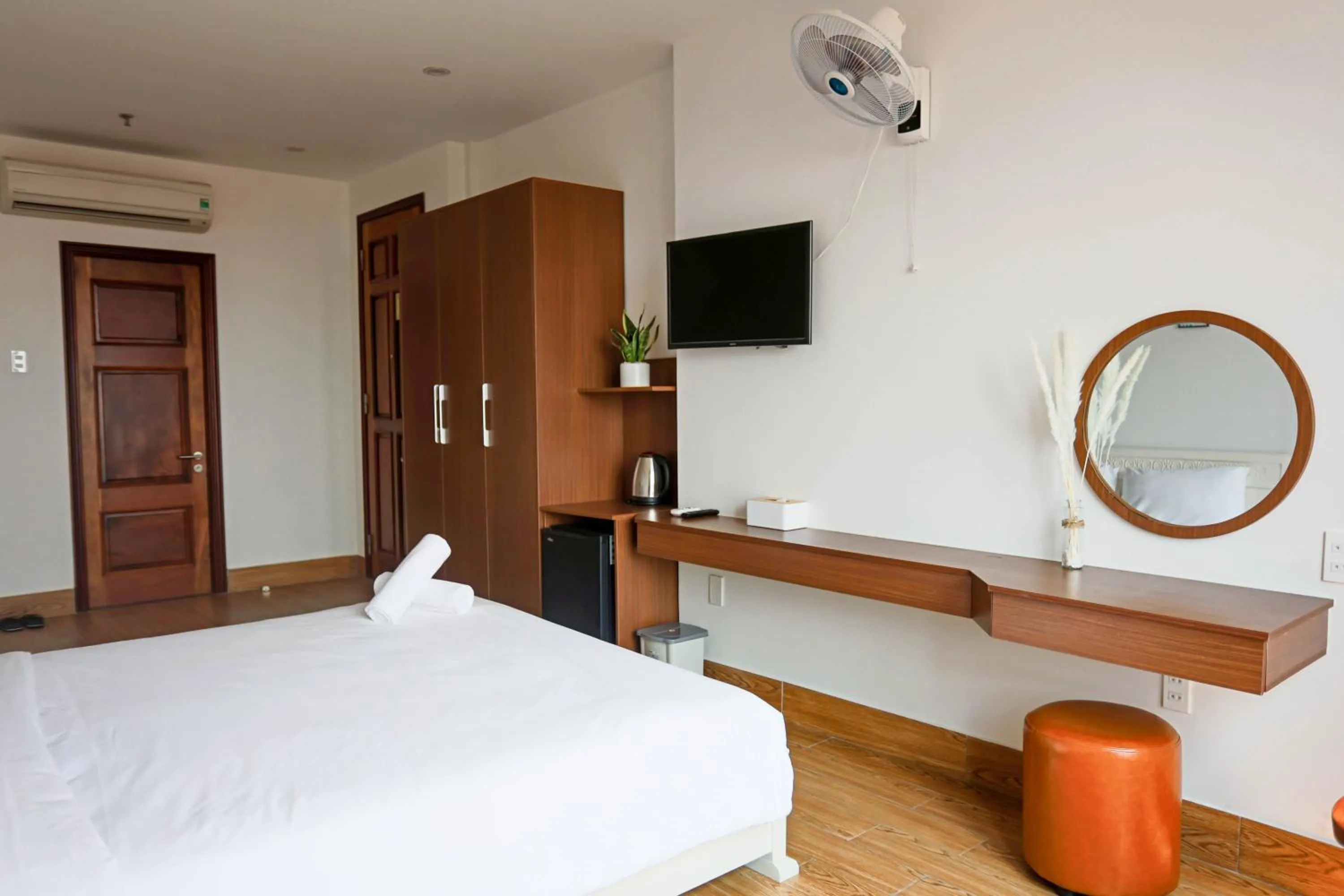 Bed in SeaColor Beachstay Danang Hotel by Haviland