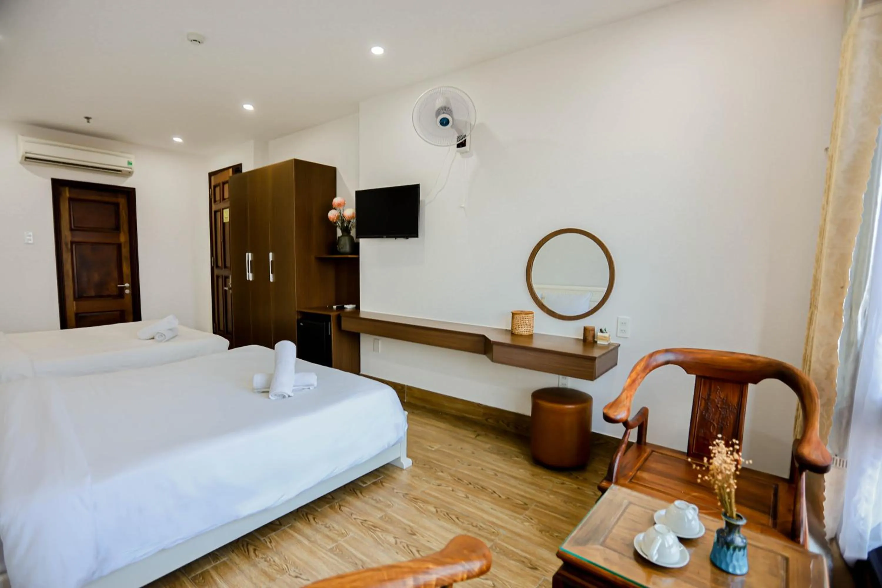 Bed in SeaColor Beachstay Danang Hotel by Haviland