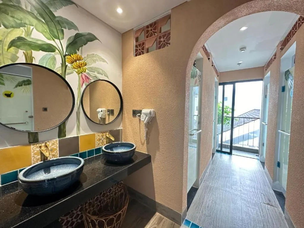 Single Bed in Mixed Dormitory Room in SeaColor Beachstay Danang Hotel by Haviland