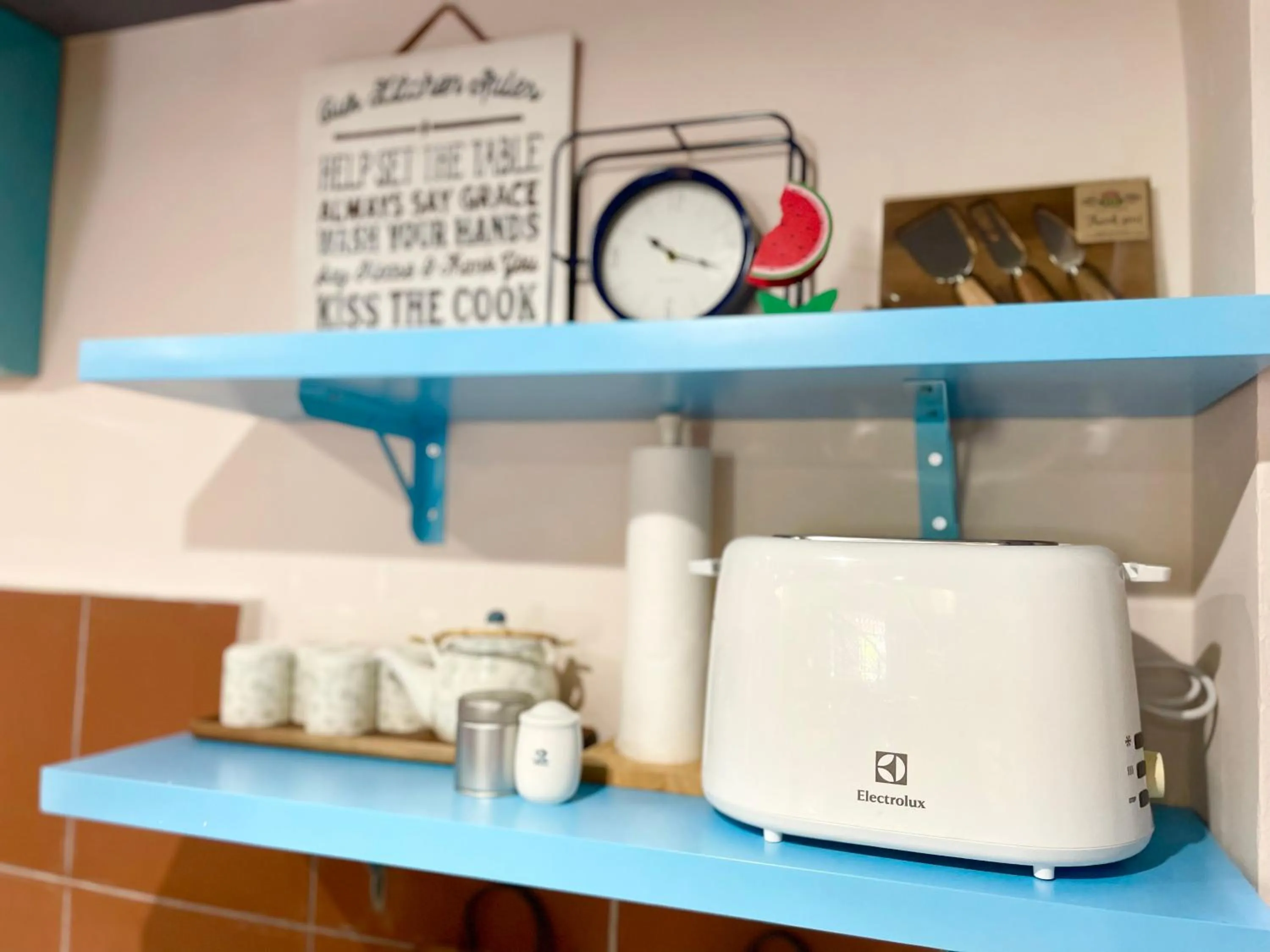 Kitchen or kitchenette in Ahu Hotel & Apartment