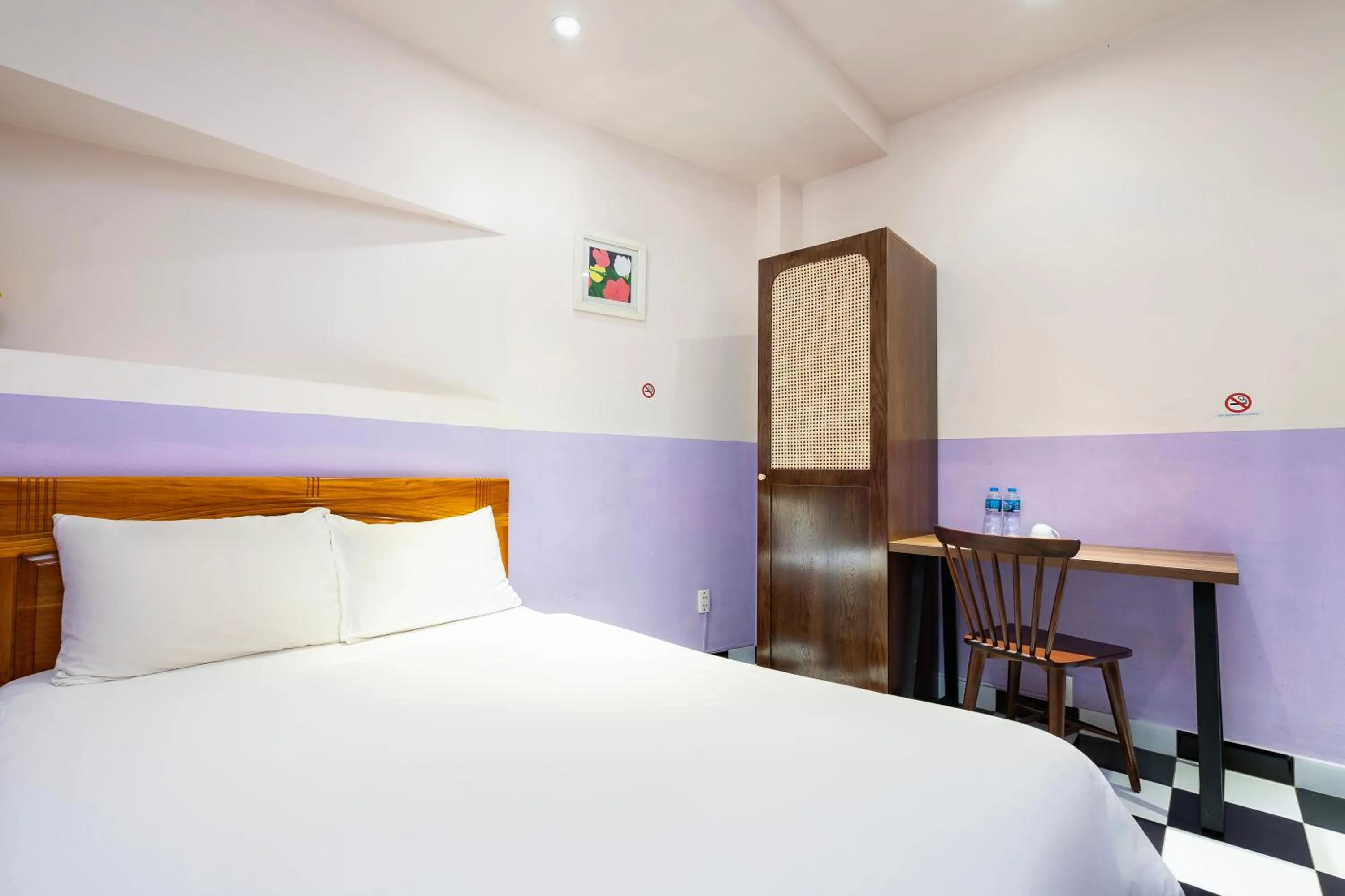 Bed in Ahu Hotel & Apartment