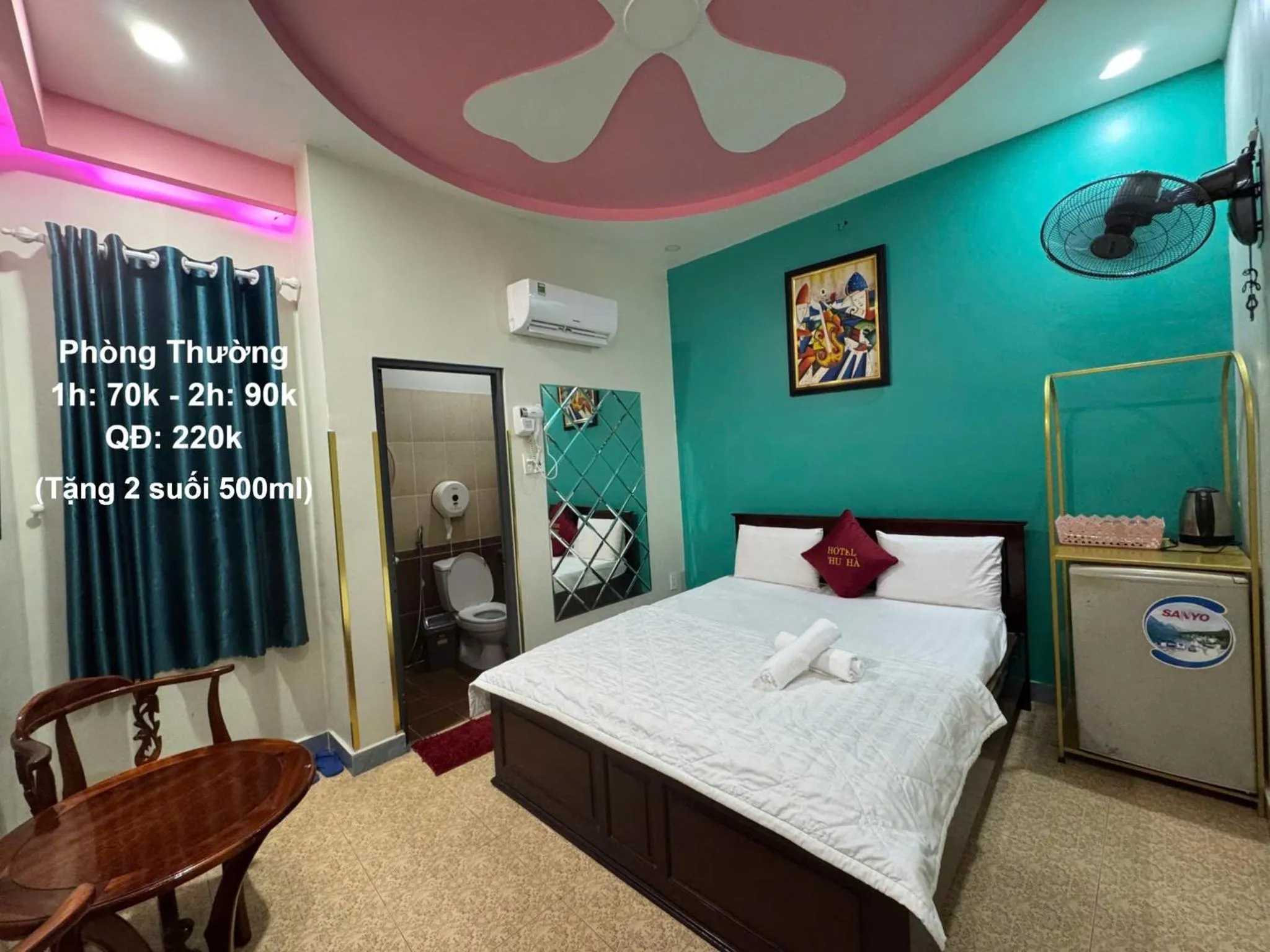 Bed in HOTEL THU HÀ