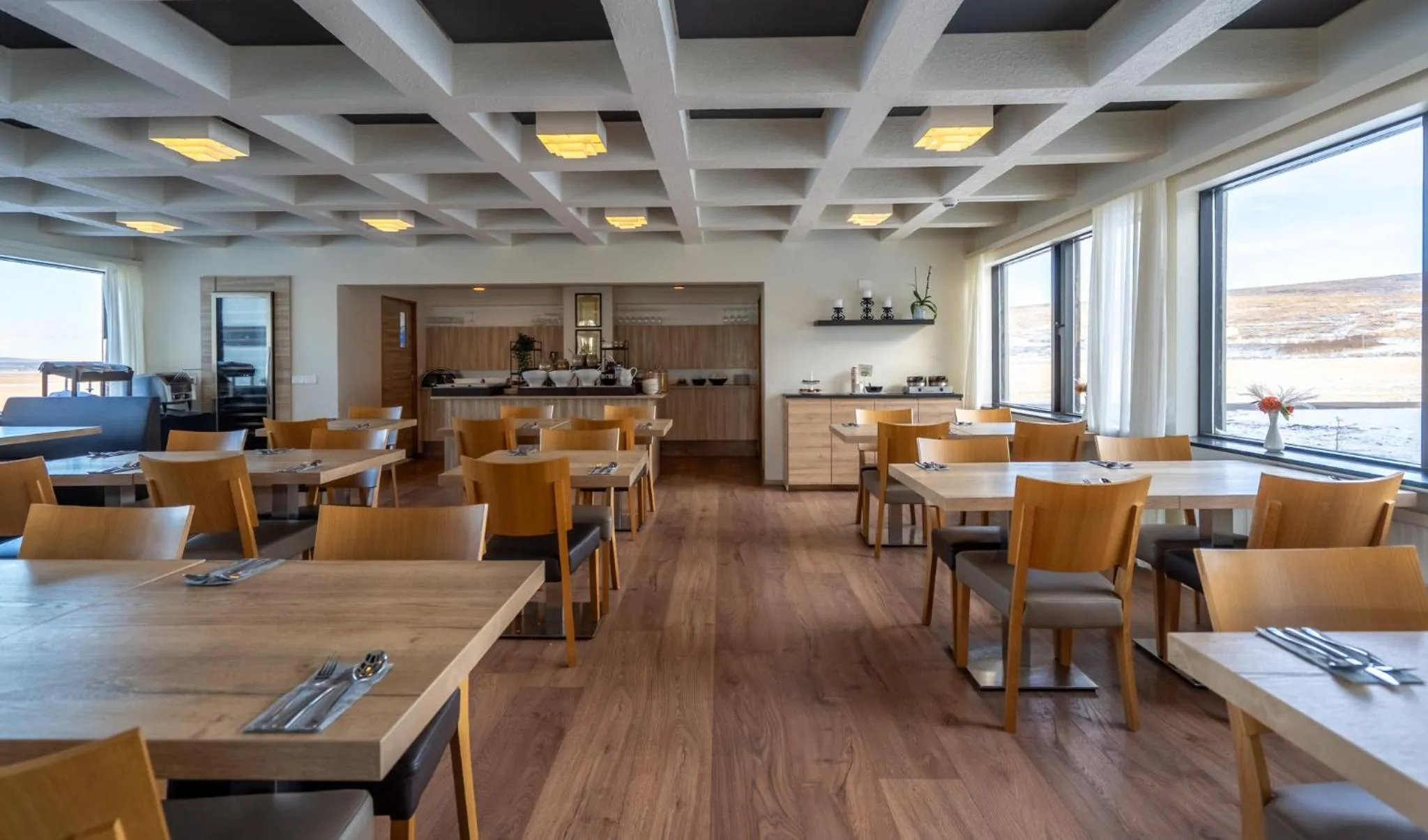 Breakfast in Hótel Laugarbakki