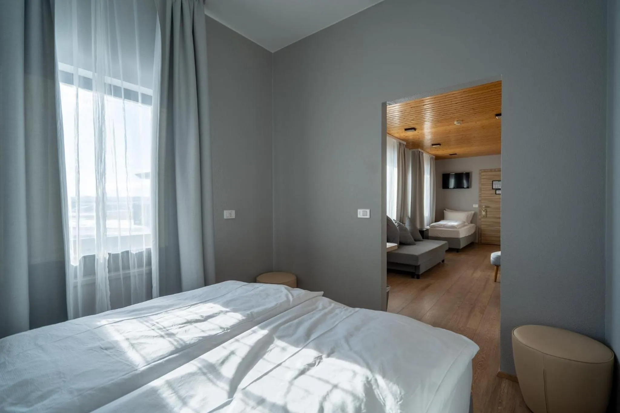 Bedroom, Bed in Hótel Laugarbakki