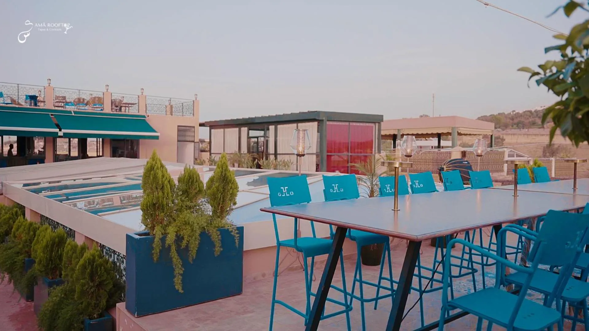 Balcony/Terrace in Riad El Amine Fès - Historic Hotels Worldwide