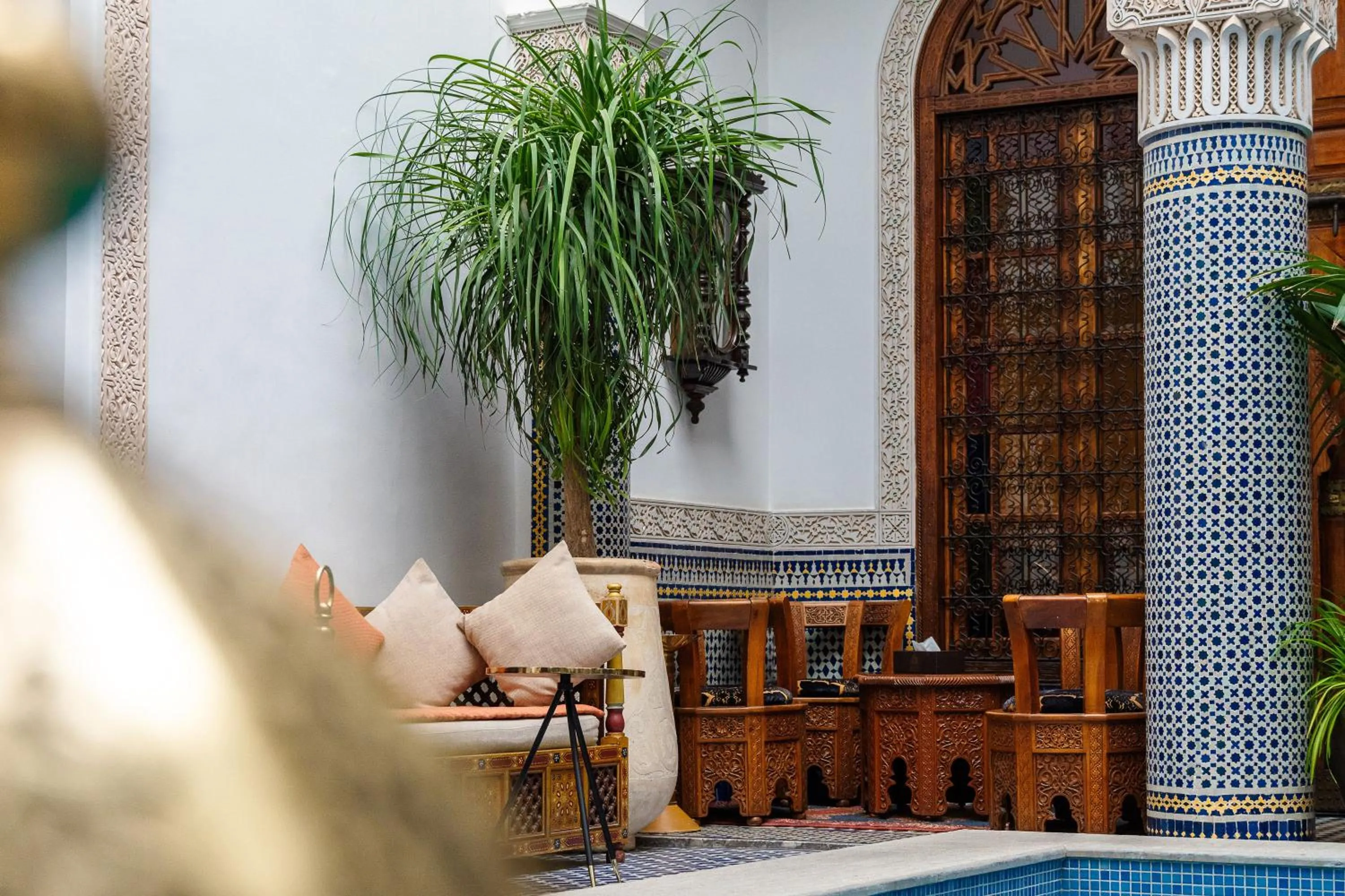 Lobby or reception in Riad El Amine Fès - Historic Hotels Worldwide