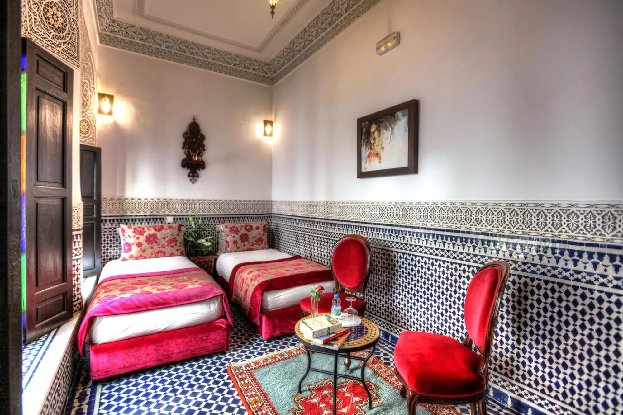 Photo of the whole room in Riad El Amine Fès - Historic Hotels Worldwide