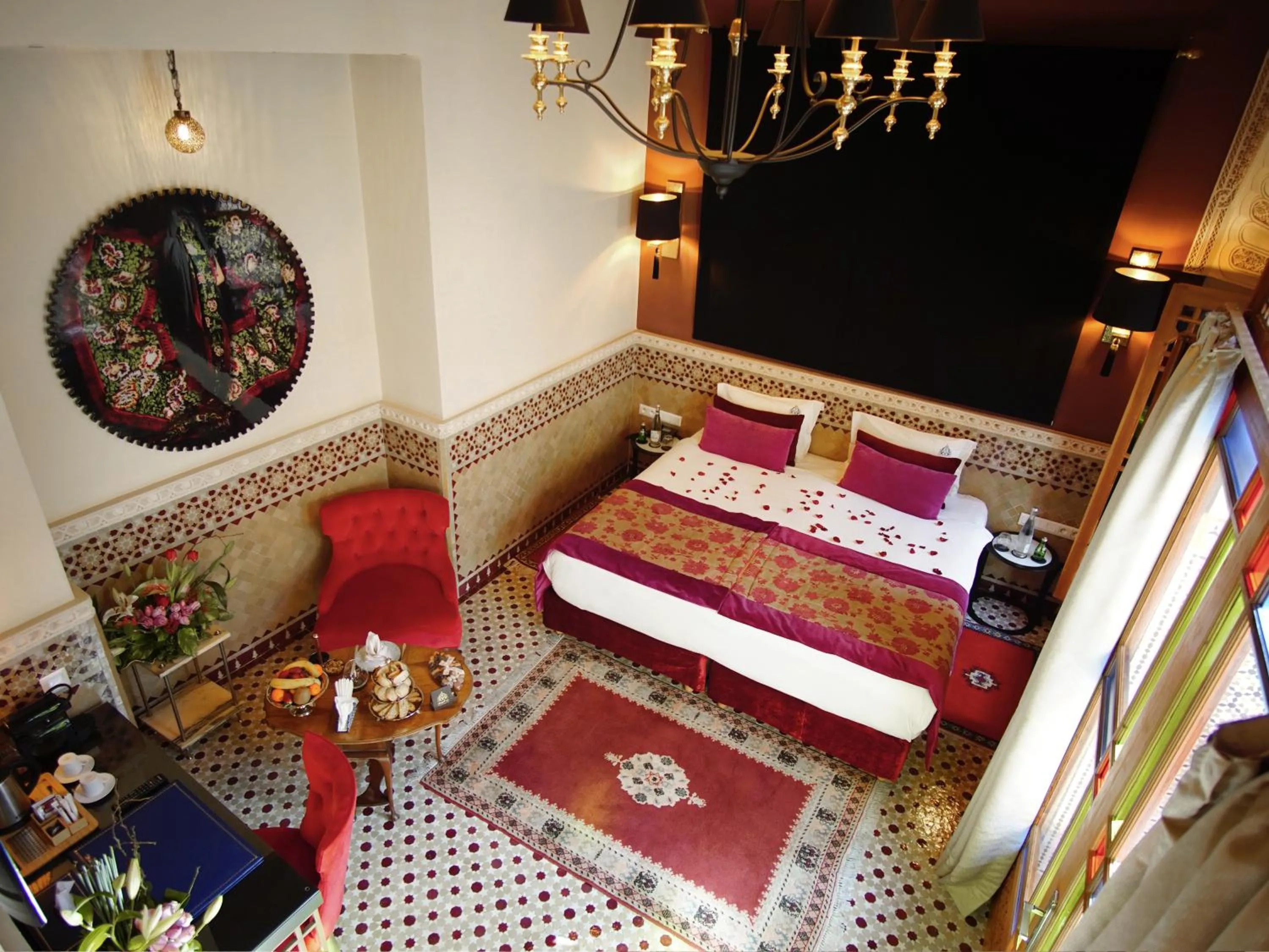 Photo of the whole room in Riad El Amine Fès - Historic Hotels Worldwide