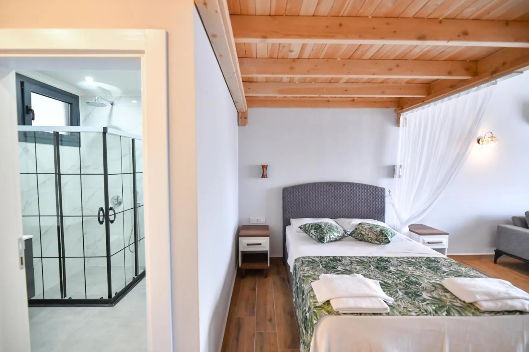 Bed in RED MOON SUITES