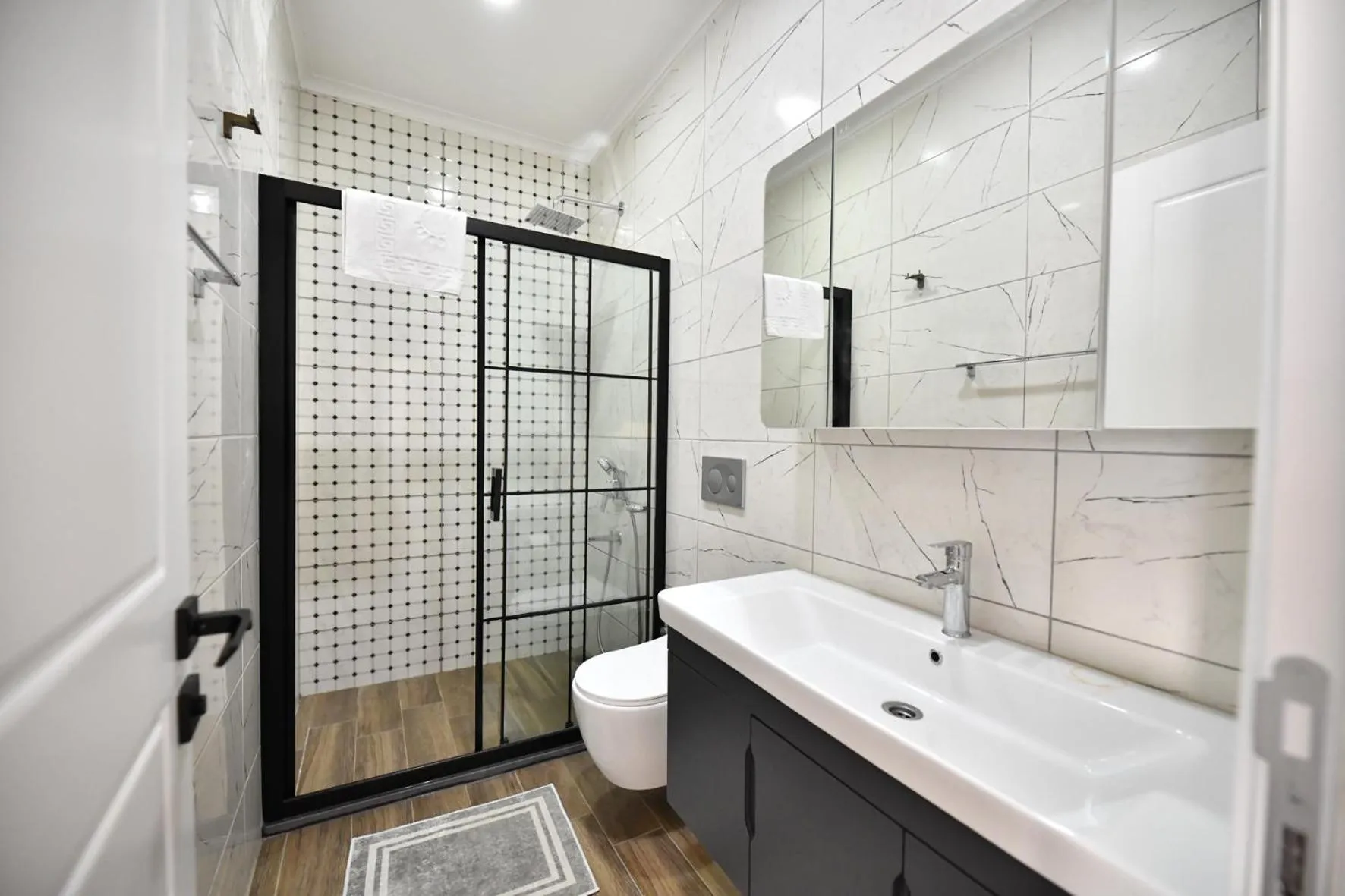 Shower in RED MOON SUITES