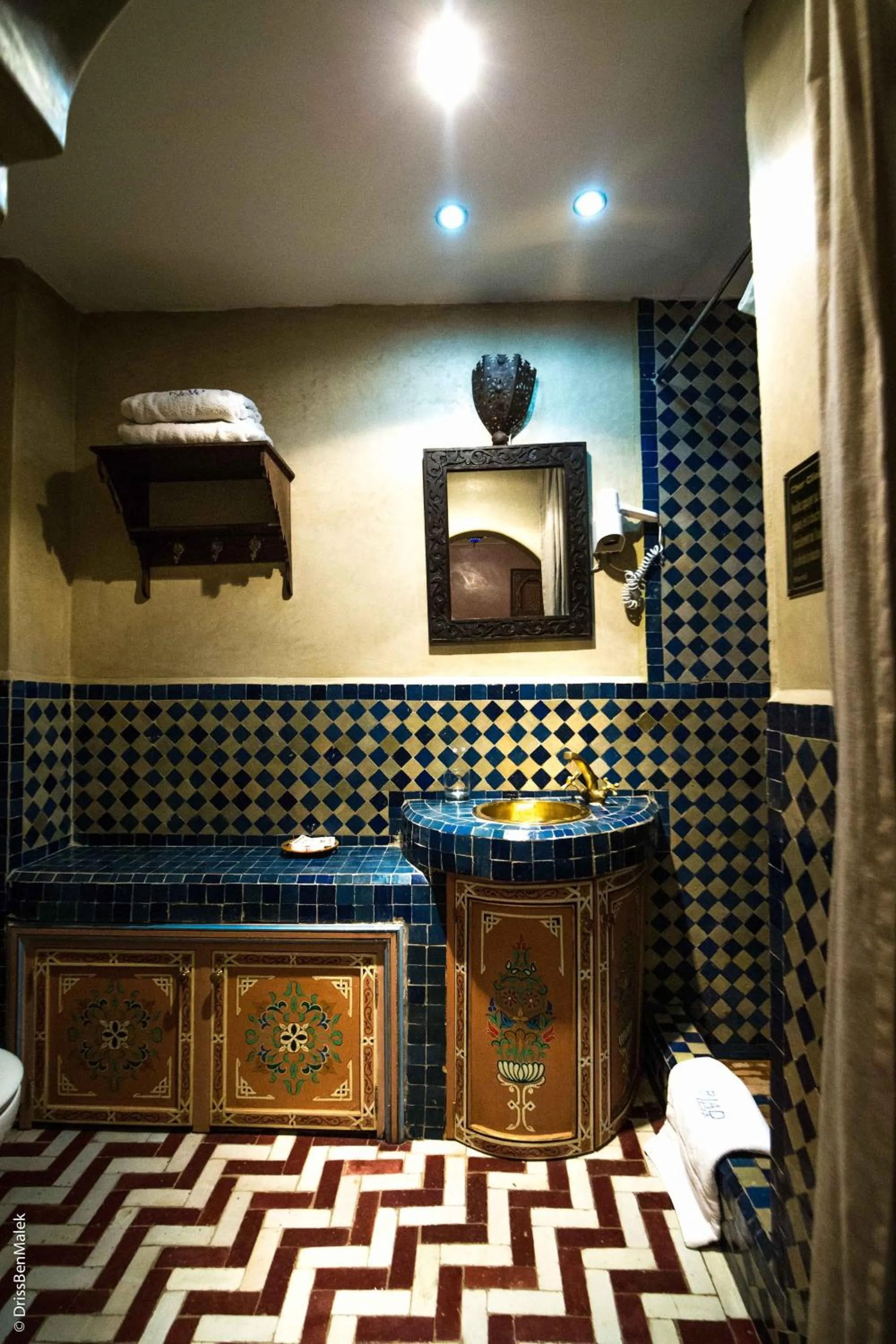 Bathroom in Riad Yacout