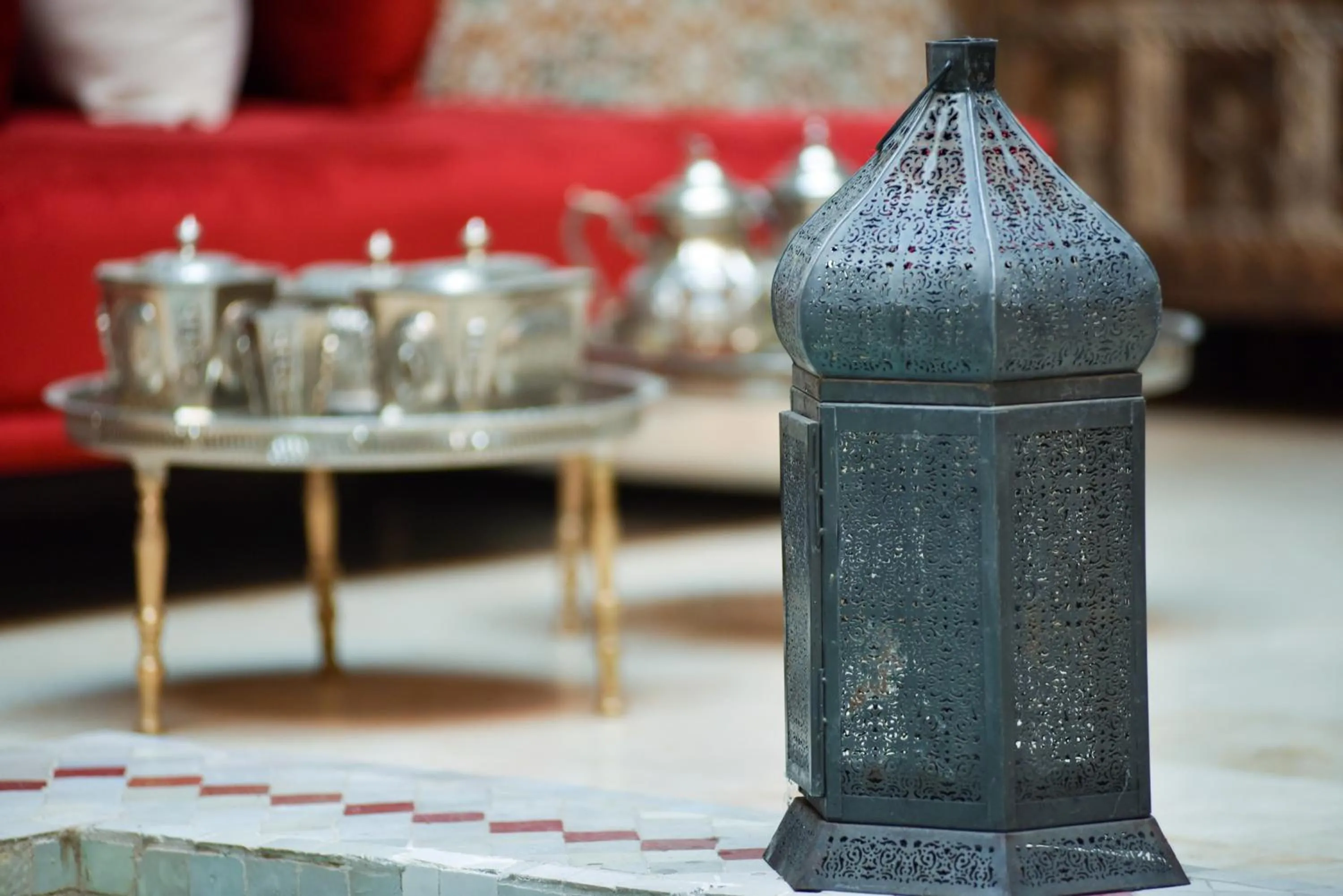 Decorative detail in Riad Yacout