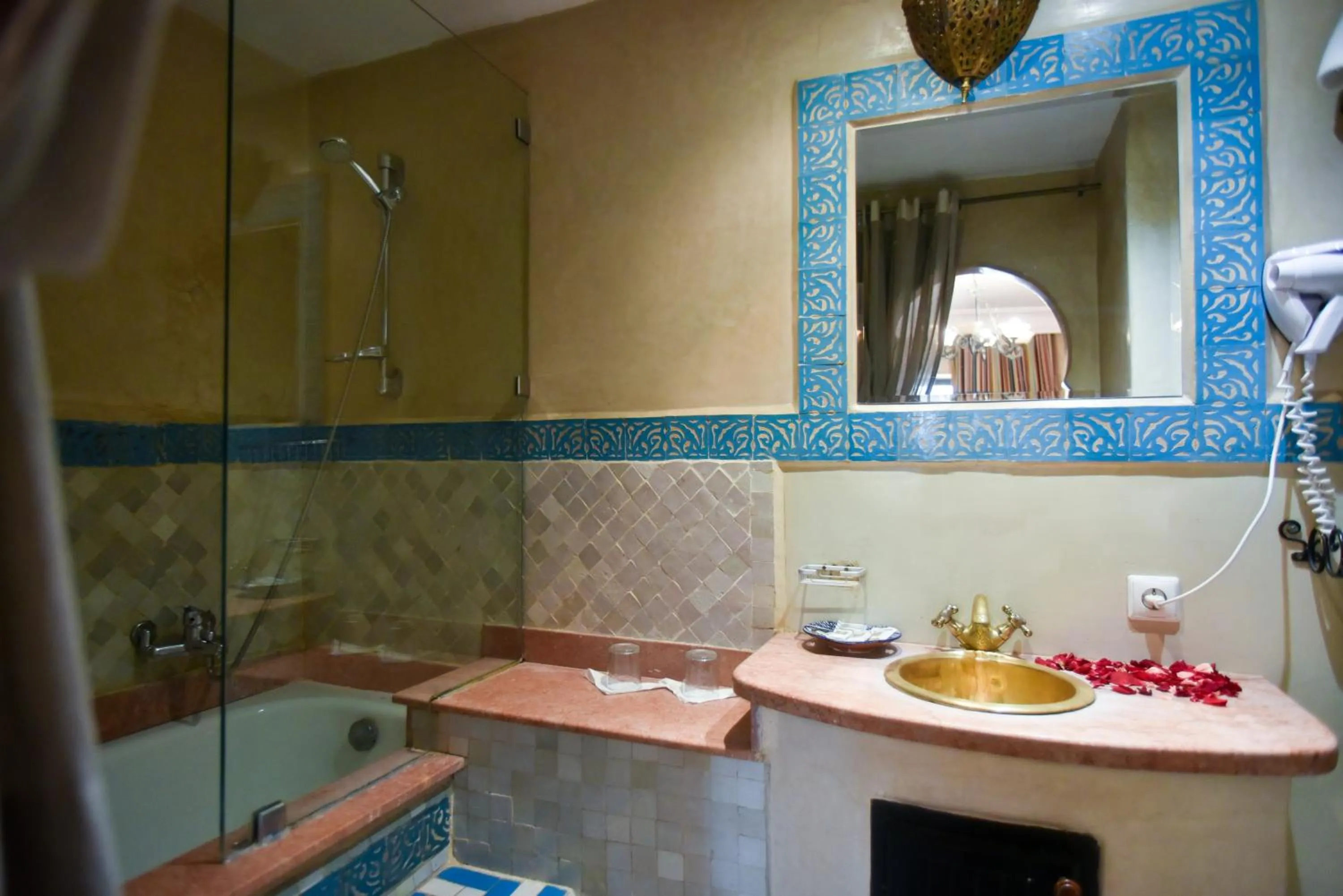 Bathroom in Riad Yacout