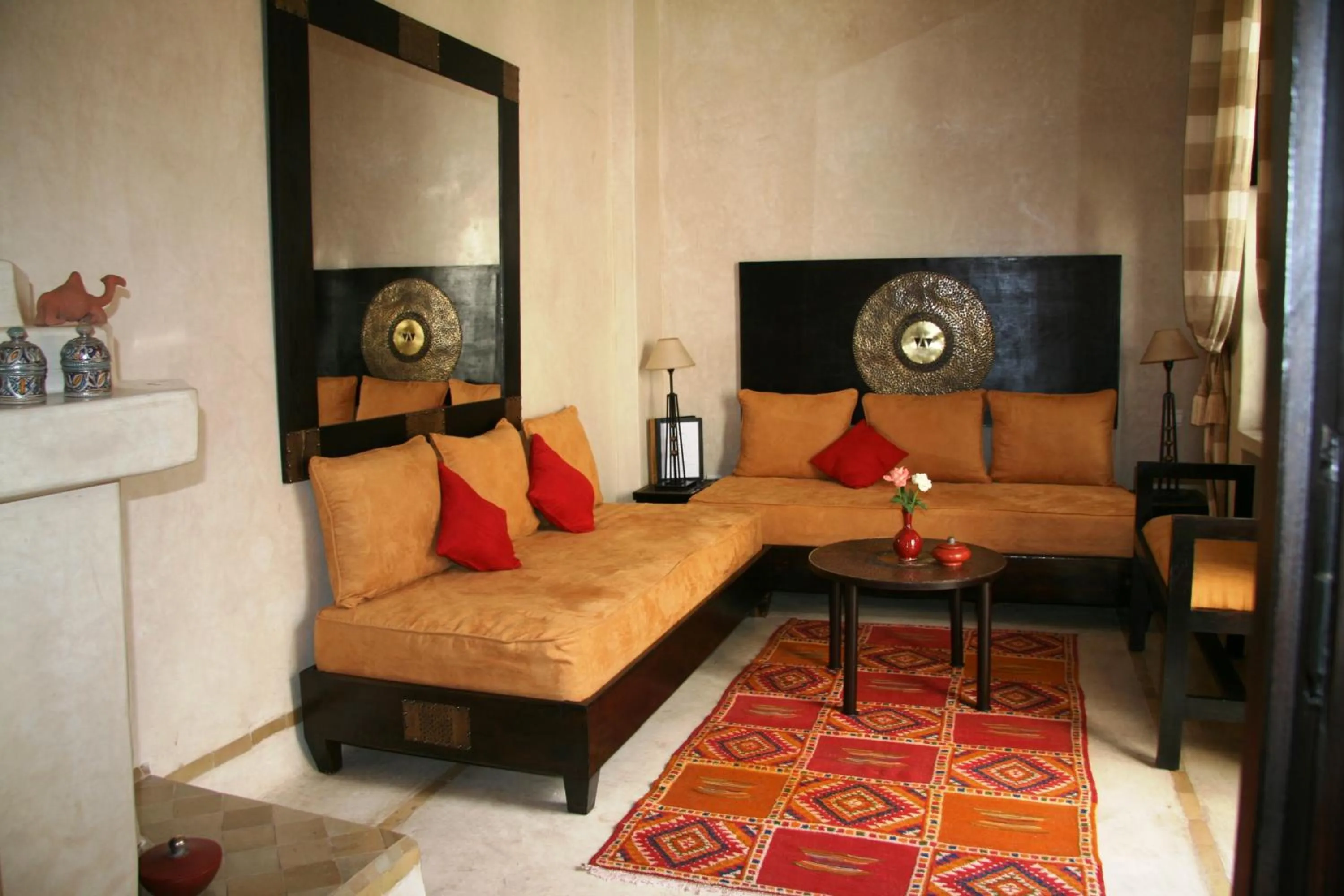 Living room in Riad Diana