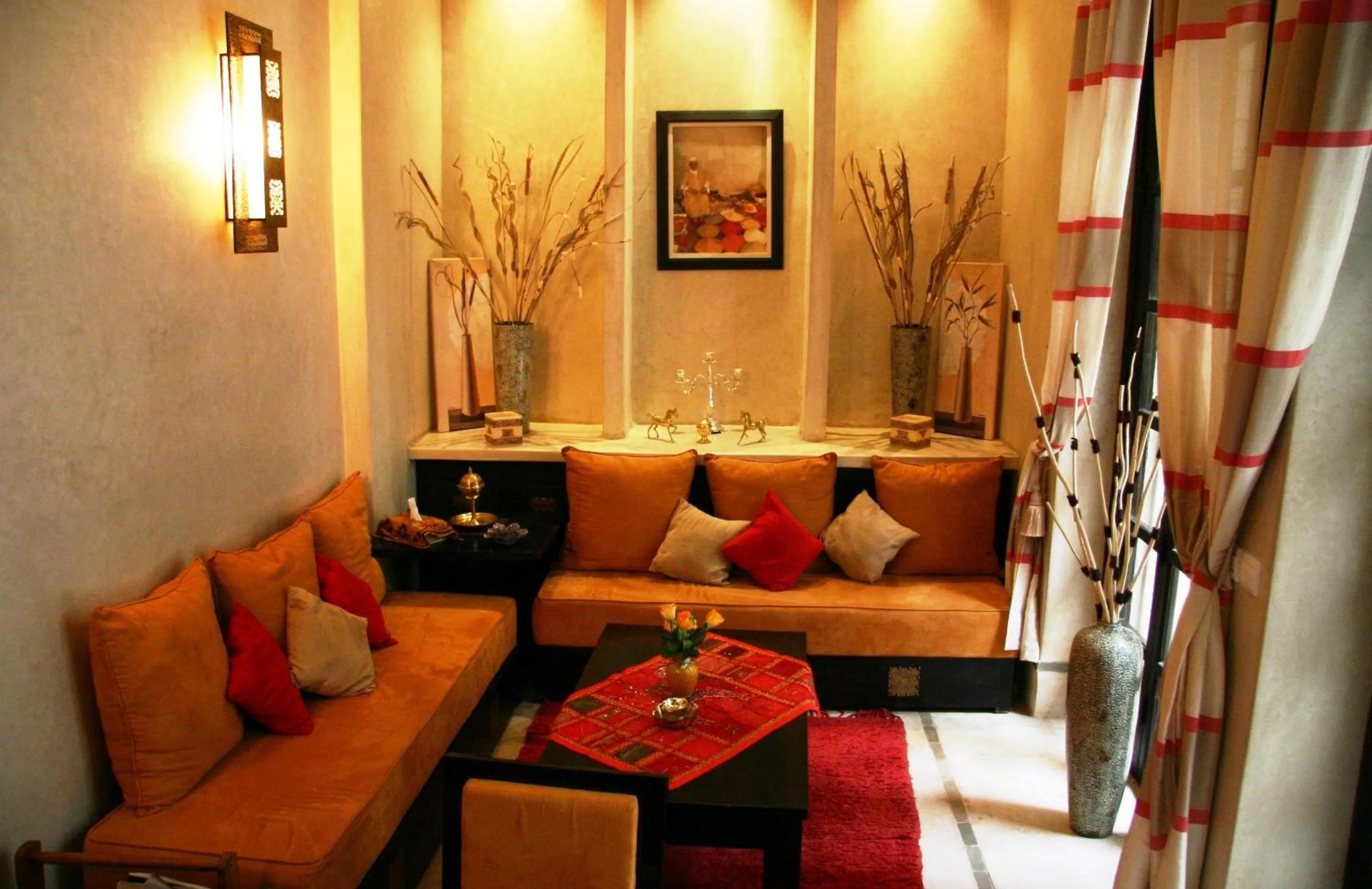 Living room in Riad Diana
